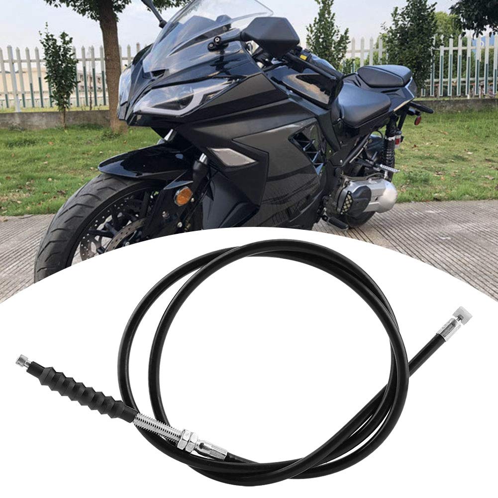 Terisass Motorcycle Clutch Cable Clutch Cable With Adjuster Plastic Motorcycle Clutch Cable Linkage Line 47.2 Inch Motorbike Atv