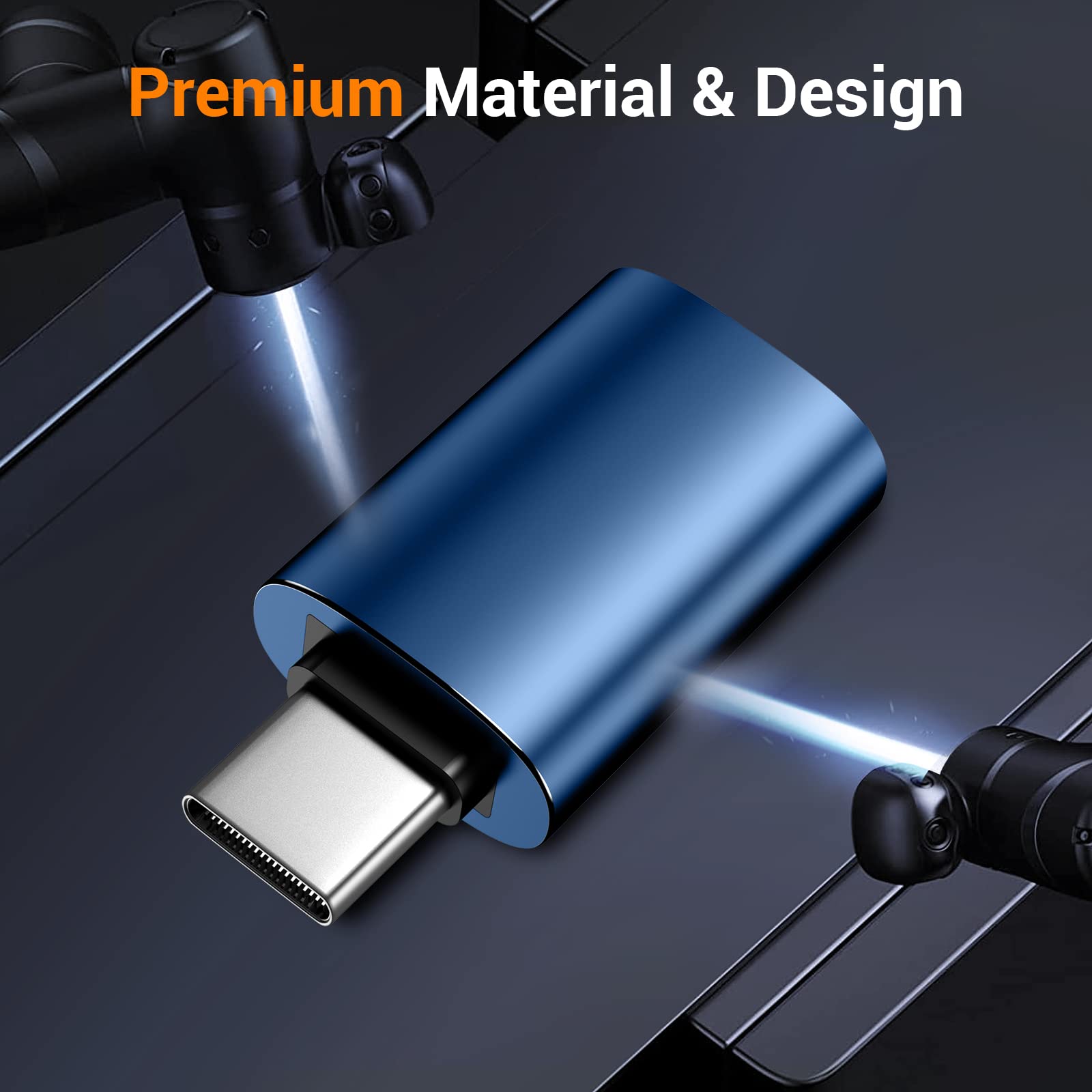 ?????????? ???????????????? Usb To Usb C Adapter,Usb C Male To Usb 3.0 Female Otg Converter For Iphone 16 15 14 13 Plus Pro Max,