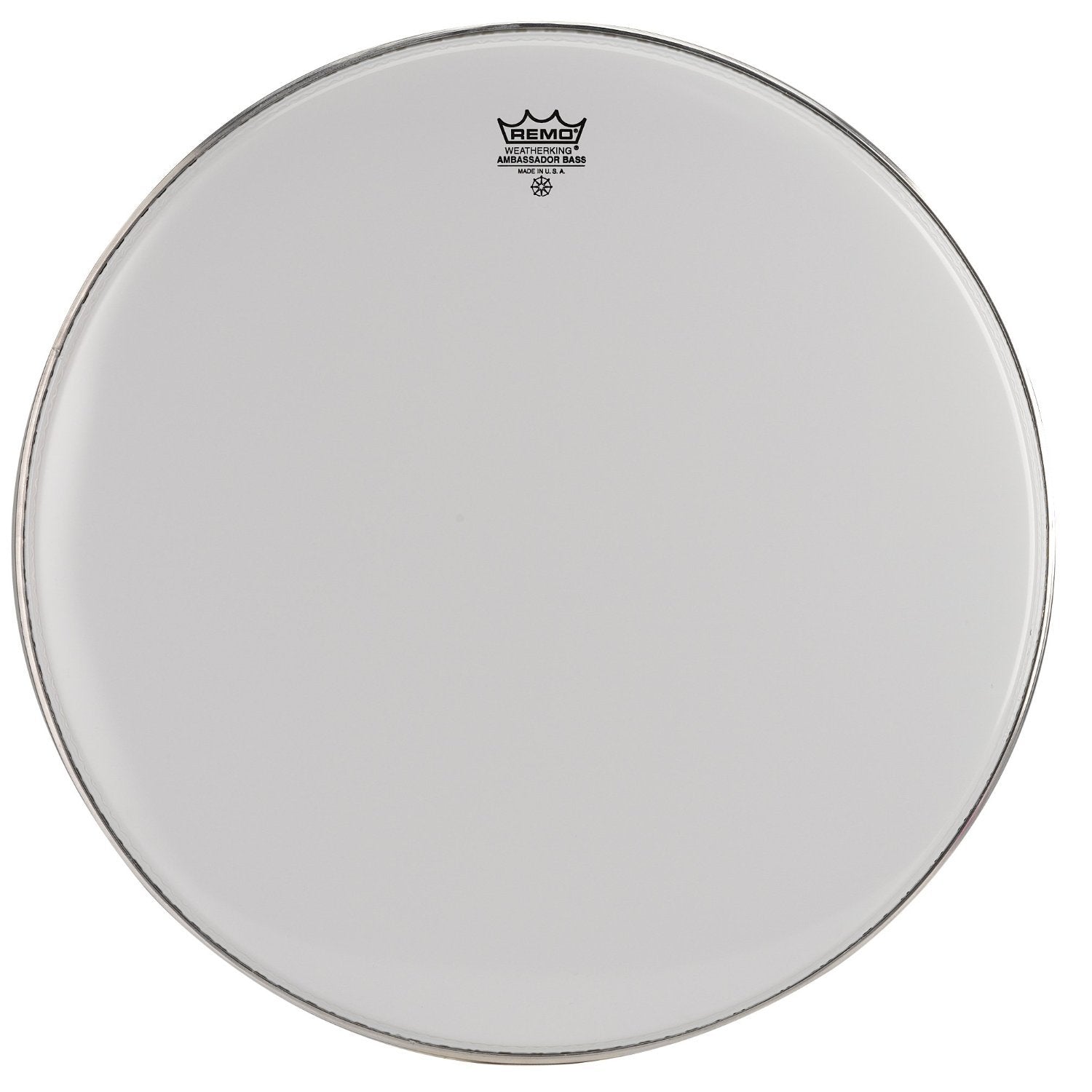 Remo Br1226 Mp Smooth White Ambassador Marching Bass Drum Head   26 Inch