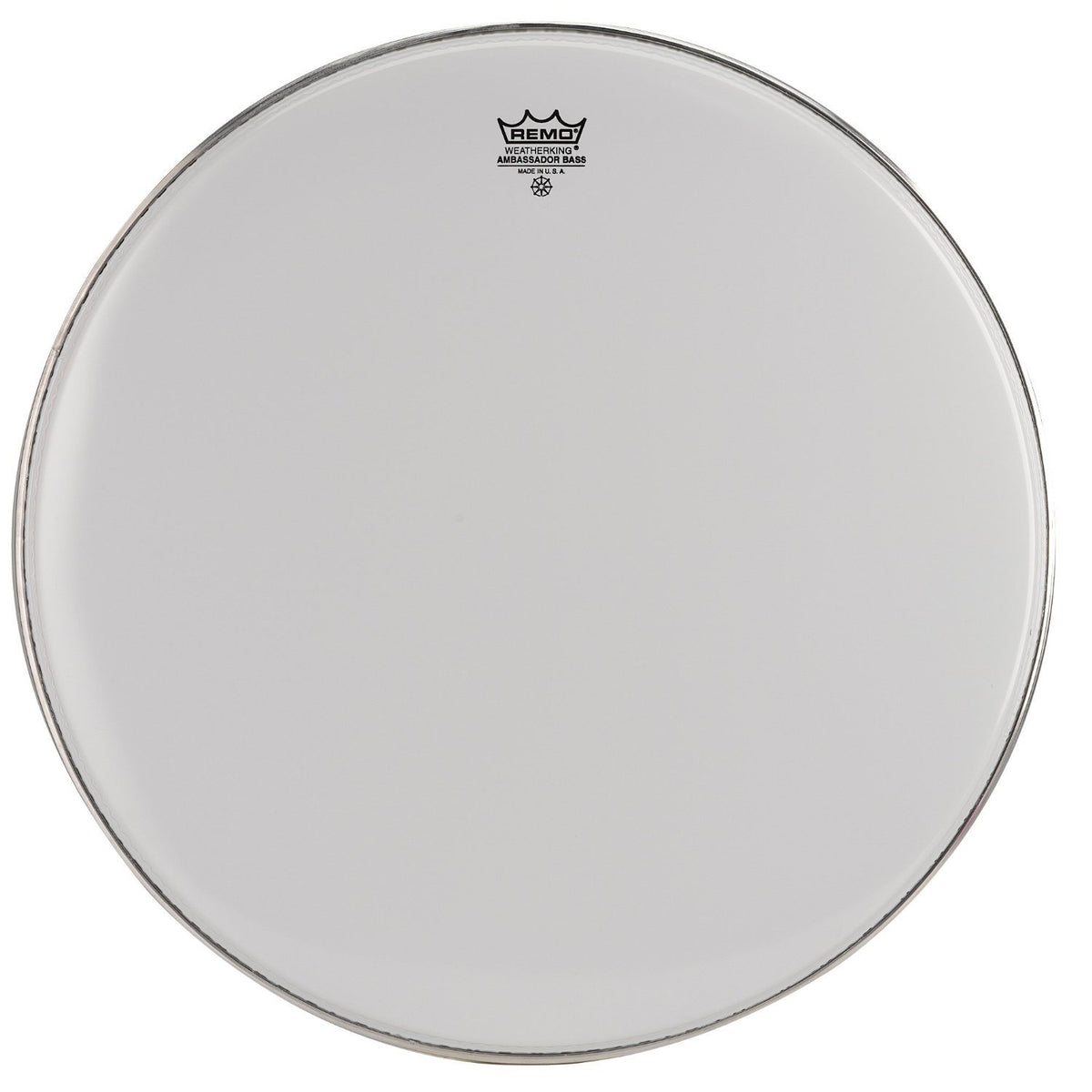 Remo Br1226 Mp Smooth White Ambassador Marching Bass Drum Head   26 Inch