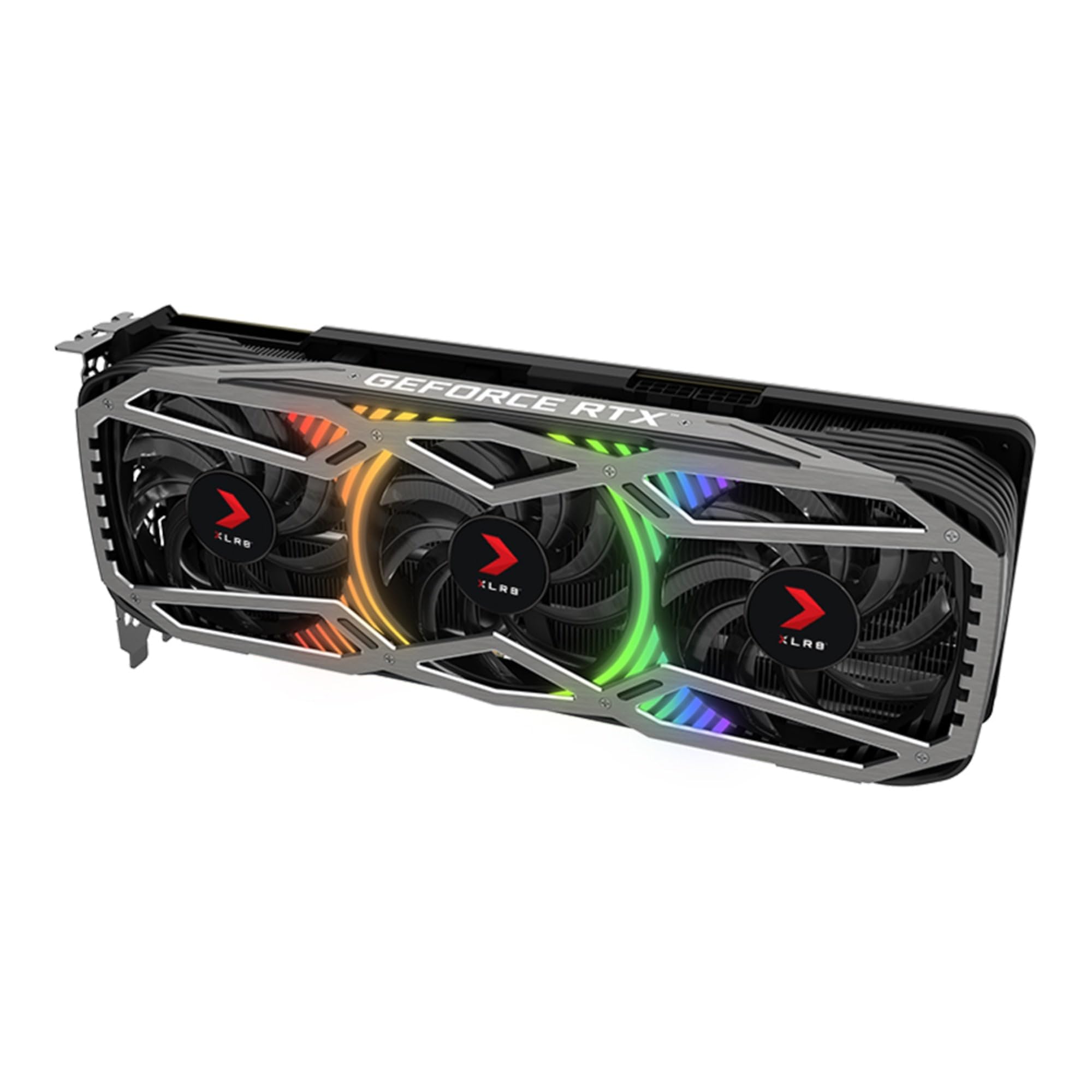 Pny Geforce Rtx 3070 8Gb Xlr8 Gaming Revel Epic X Rgb Triple Fan Graphics Card Lhr