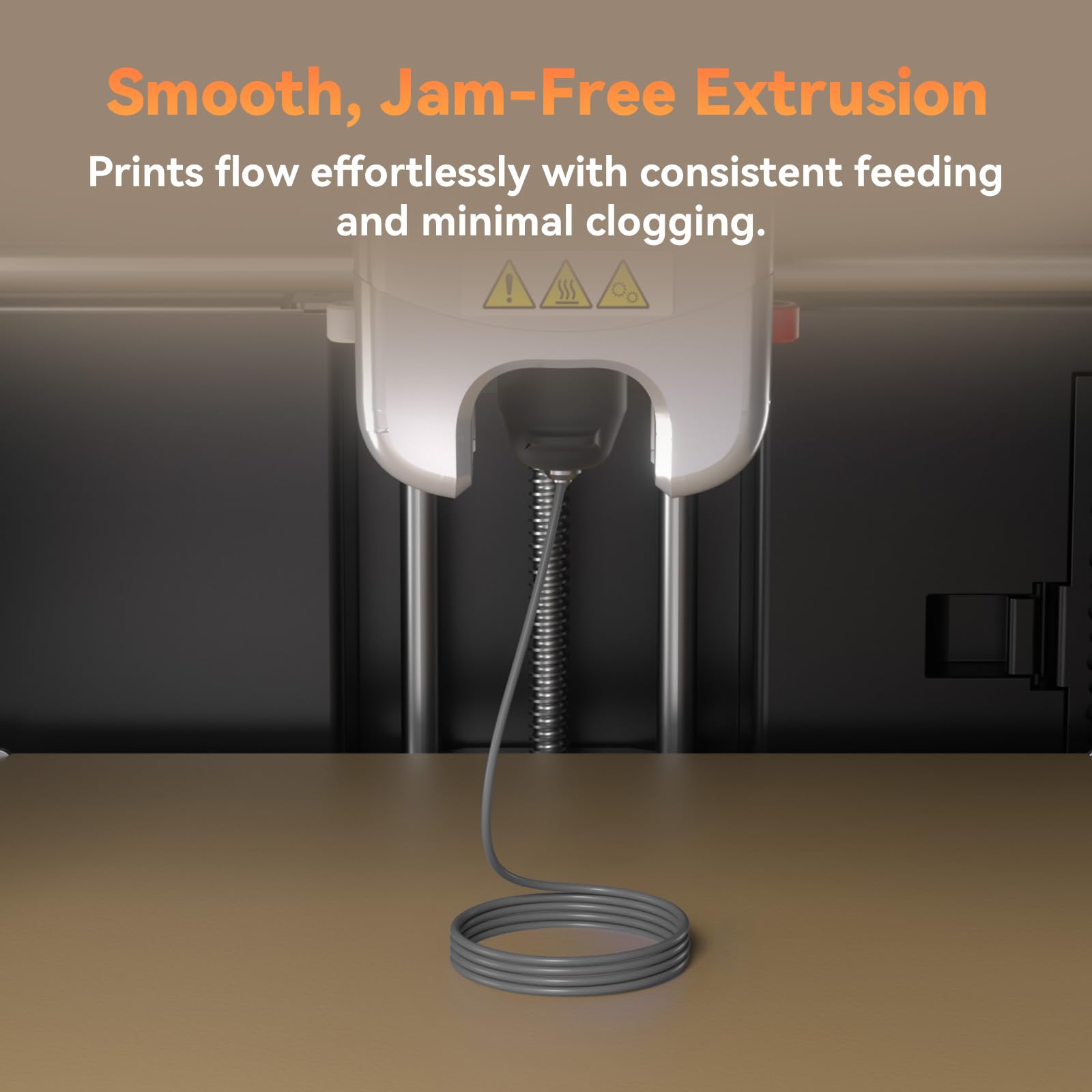 Flashforge Pla Filament 1.75Mm +/- 0.02Mm, Matte Grey 3D Printer Filament 1Kg (2.2Lbs) Spool, Excellent Printing Performance, Ea