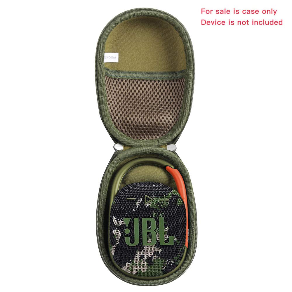 Adada Hard Travel Case For Jbl Clip 4   Portable Mini Bluetooth Speaker (Camouflage)