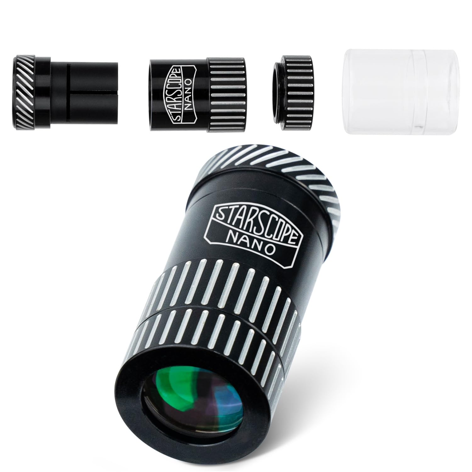 Starscope Nano Monocular Compact Scope   3 In 1 Pocket Microscope, Loupe Magnifier, Mini Telephoto Lens For Iphone Android | Hig