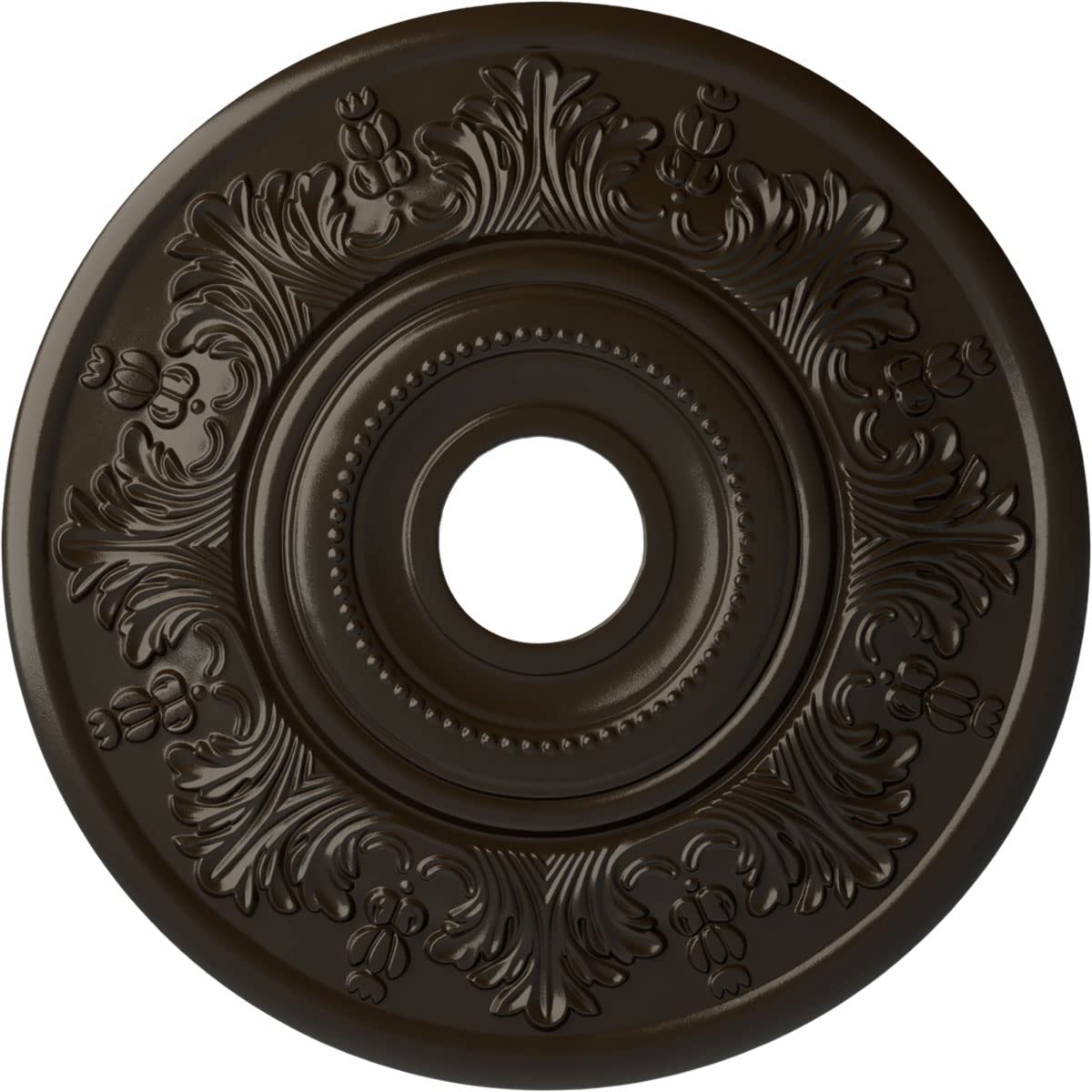 Ekena Millwork Cm20Vishf Vienna Ceiling Medallion, 20''Od X 3 1/2''Id X 1 1/2''P, Hand Painted Stone Hearth