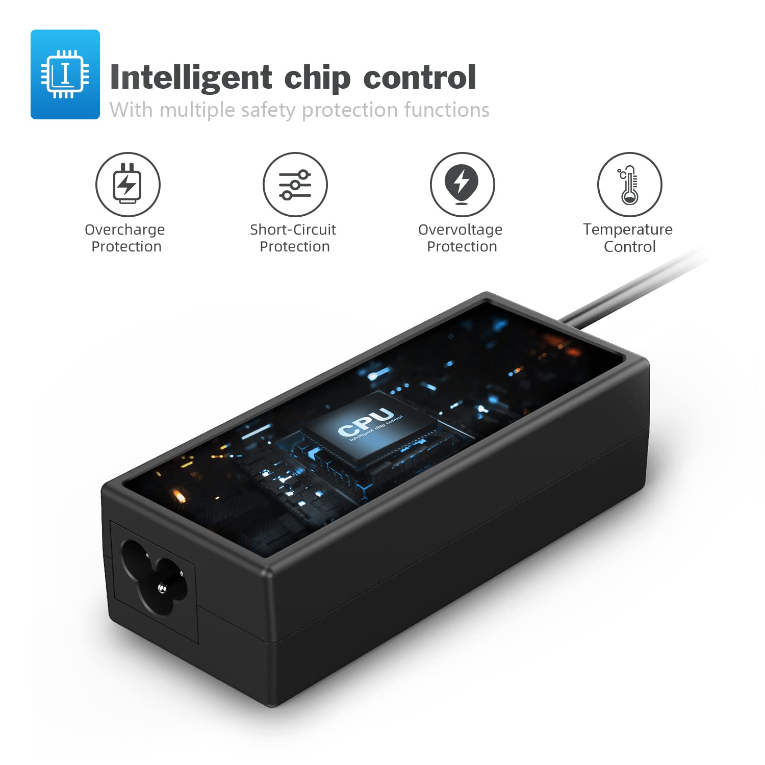 65W 3.25A Ac Adapter Laptop Charger For Lenovo Thinkpad T400 T410 T420 T420S T500 T520 T530 E545 T61 X140E X230; X220 X230T X300 X60 S230U T400 T410 T420 T420S T500 Sl5 Power Supply Cord