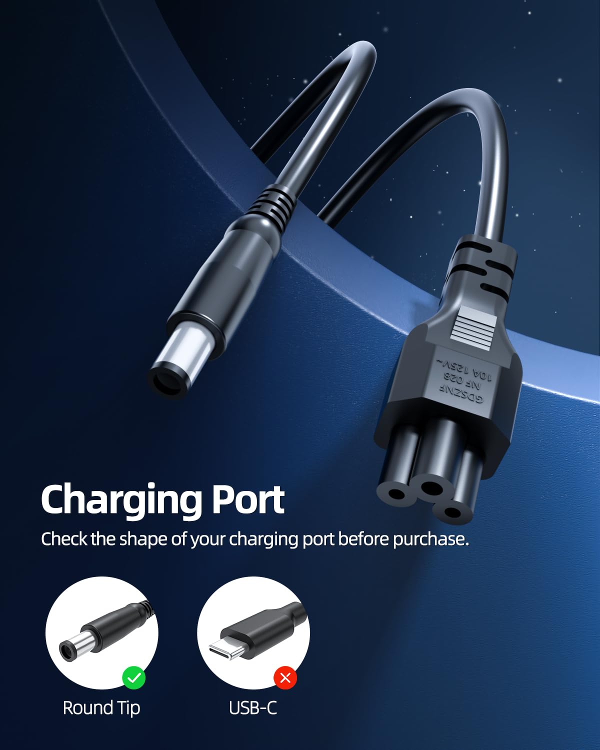 90W Laptop Charger Fit For Dell Latitude 3540 3340 3440 3300 3450 3550 3570 3470 3460 3560 3350 3330 Vostro 3360 3550 P63G P50F P47G P95G P18S P38F Laptop Ac Power Adapter Supply Cord