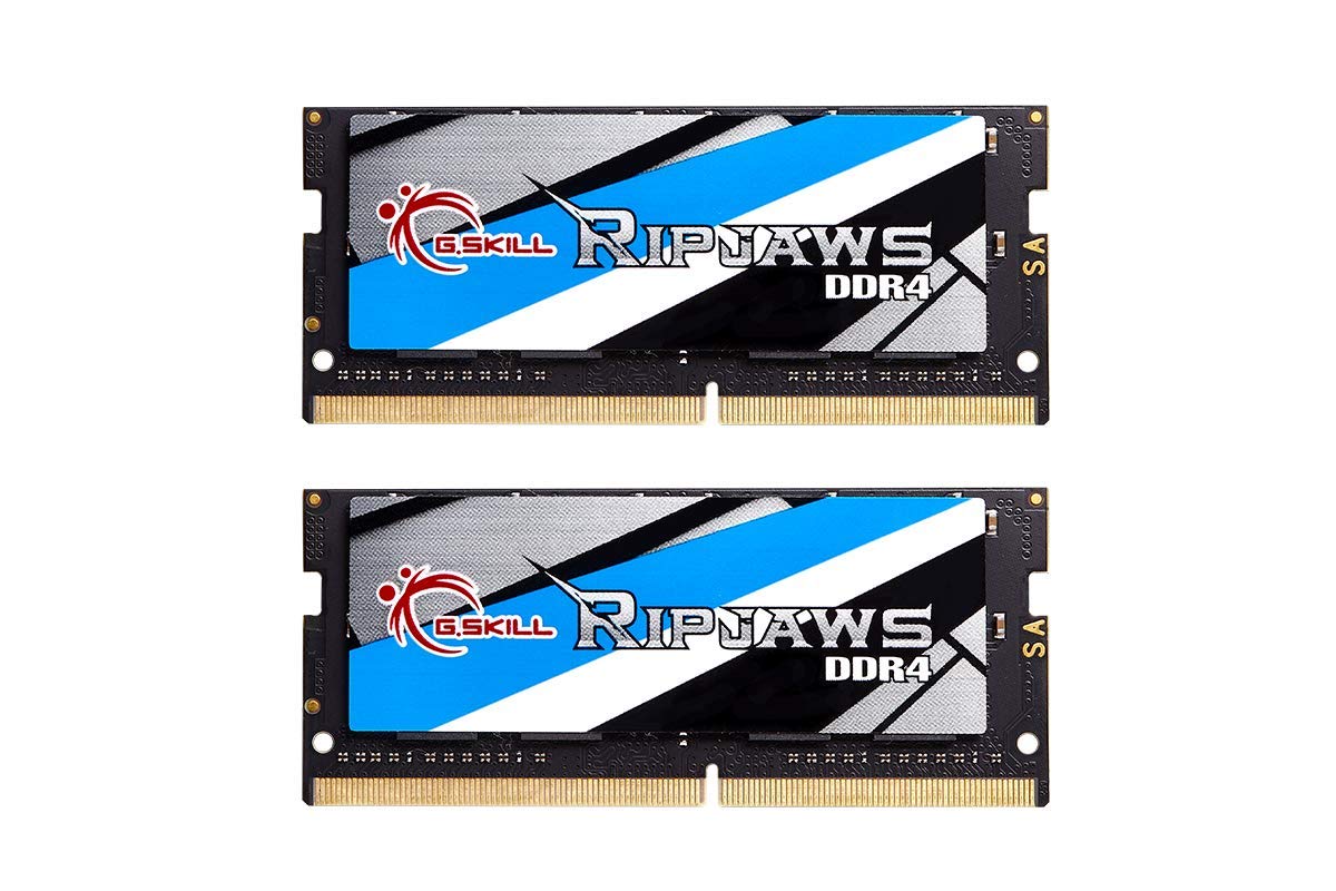 G.Skill Ripjaws Ddr4 So Dimm Series Ddr4 Ram 16Gb (2X8Gb) 2666Mt/S Cl19 19 19 43 1.20V Unbuffered Non Ecc Notebook/Laptop Memory