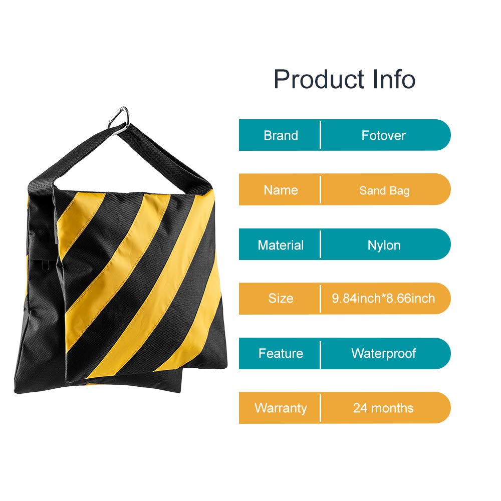 Sand Bag Photography Studio Video Heavy Duty Sandbag Saddlebag For Photo Studio Light Stand Boom Arm Camera Tripod With Carabine