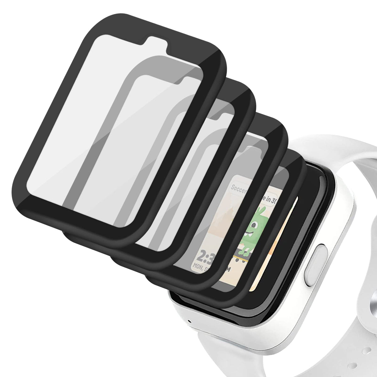 Newjourney Compatible With Syncup Kids Watch Screen Protector, For Sync Up Kids Watch Screen Protector, Hard Pet Clear Kids Watc