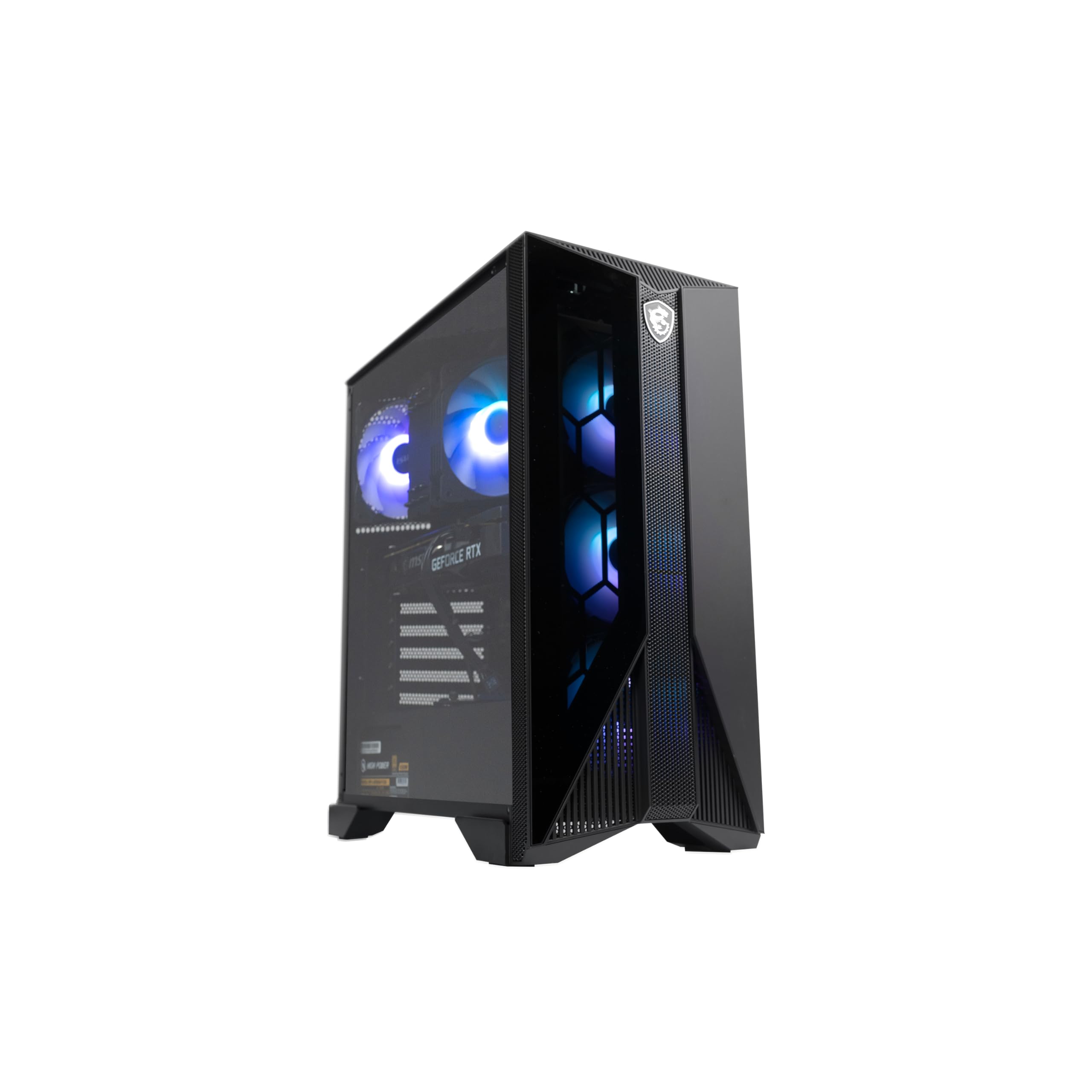 MSI Aegis ZS Gaming Desktop, AMD Ryzen 7 7700, GeForce RTX 4060, 16GB RAM, 1TB SSD, RGB Fan Cooling, Wi-Fi 6E, Keyboard & Mouse 