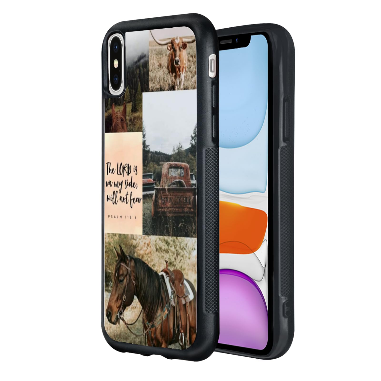 Traday Western Phone Case Compatible With Iphone X/Xs Horse Phone Case
