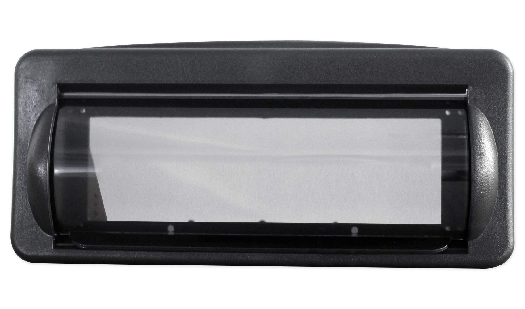 Rockville Rwsg4B Universal Marine/Boat Receiver Splash Guard Housing Case Black