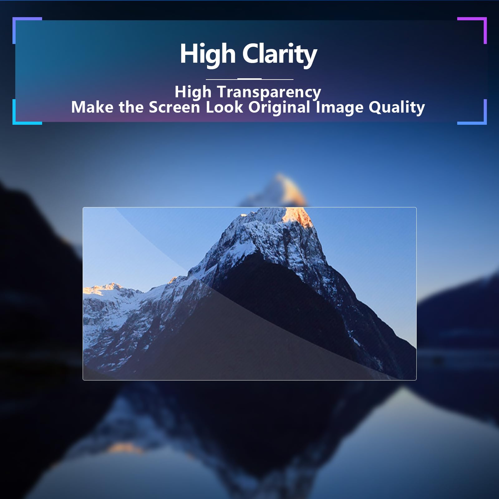 Sxcy 2023 2024 Chevy Colorado Screen Protector Only For Lt Wt Trail Boss Trim 2023 2024 Colorado Accessories 2024 Colorado Navigation Display Screen Protector(Fluted Rectangular 2 Pcs Nano Soft Film)