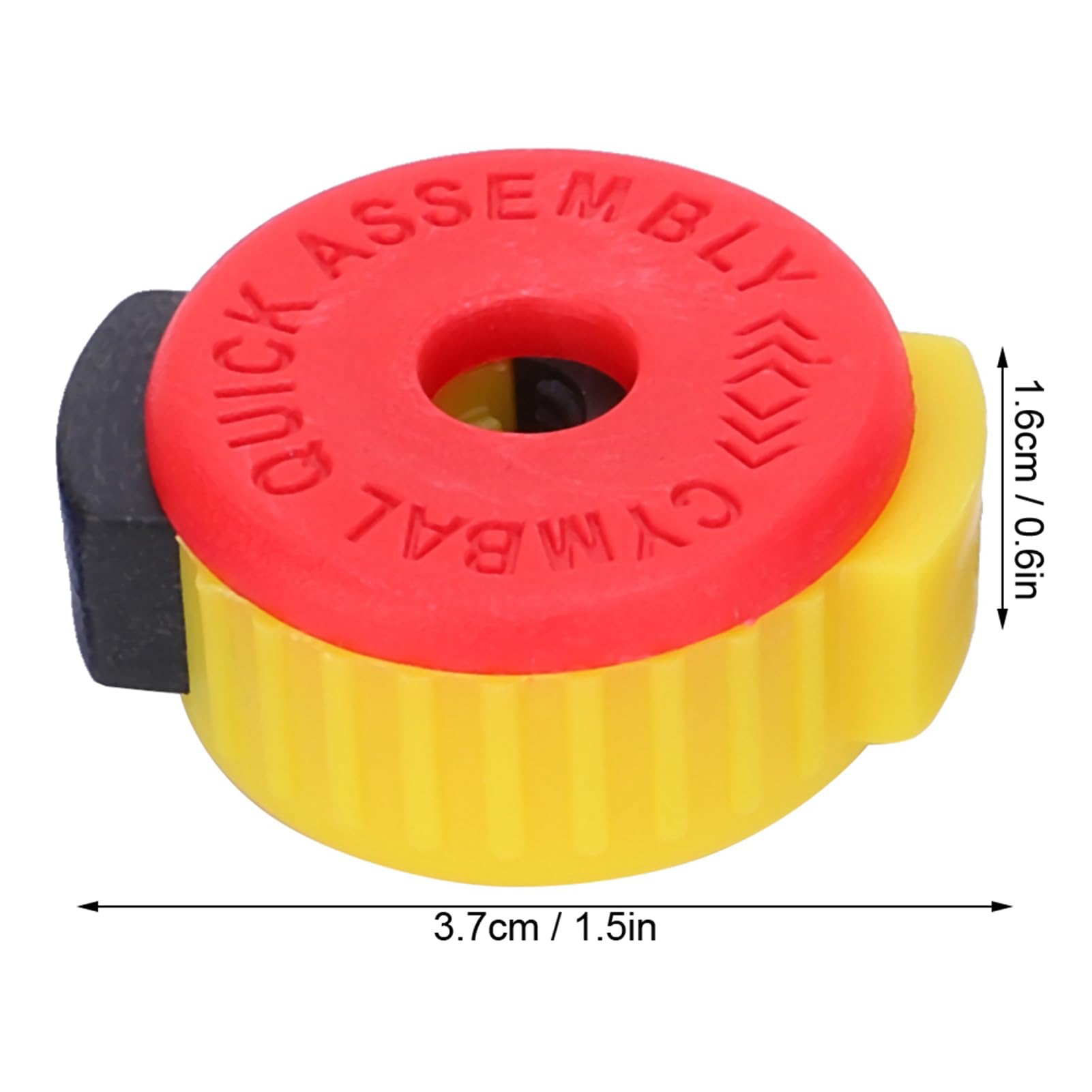 Drum Quick Release Nut, Cymbal Quick Release Nut Removal Stand Screw Cap Upgrade Spare Part Accessories