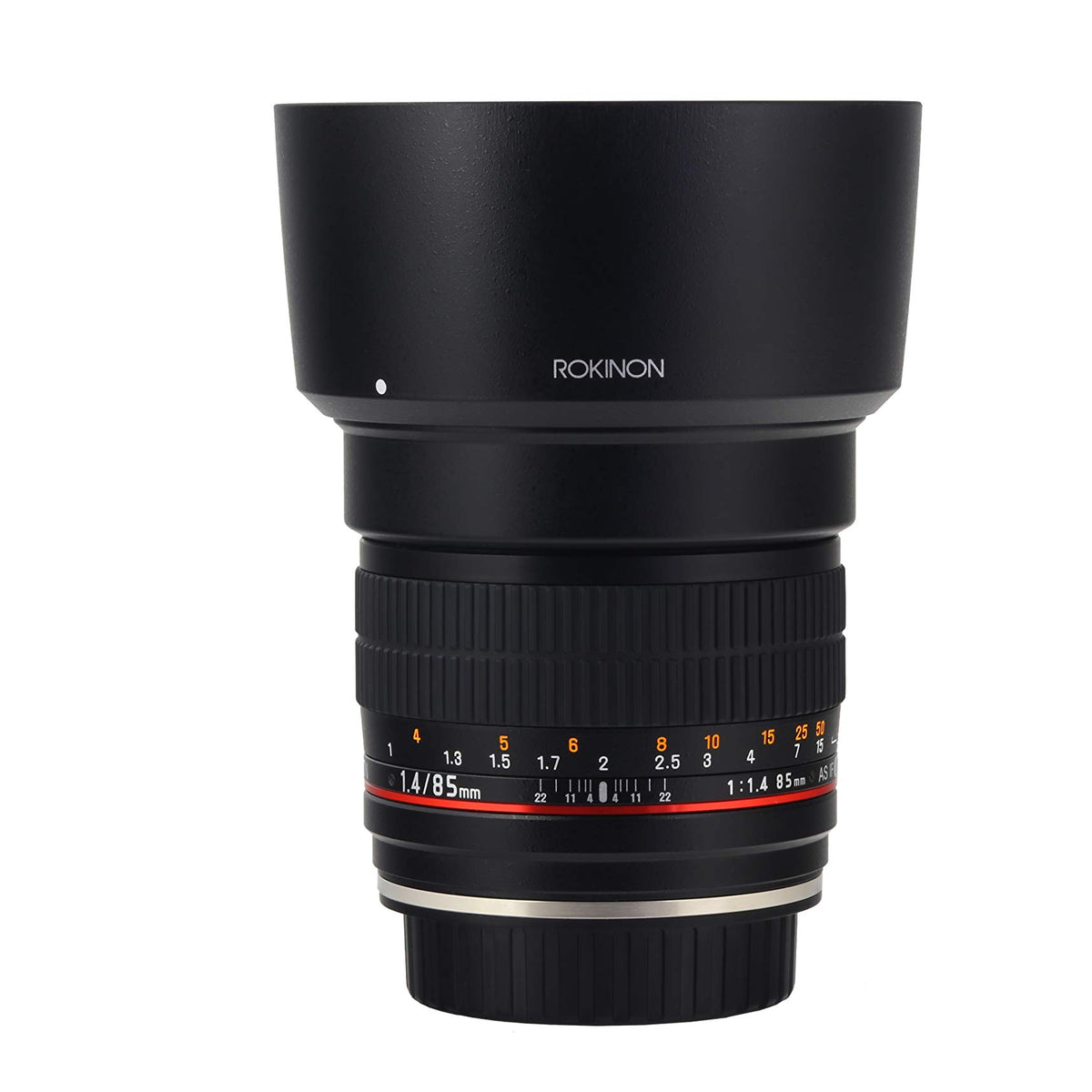 Rokinon 85M-C 85mm F1.4 Aspherical Fixed Lens for Canon (Black ...