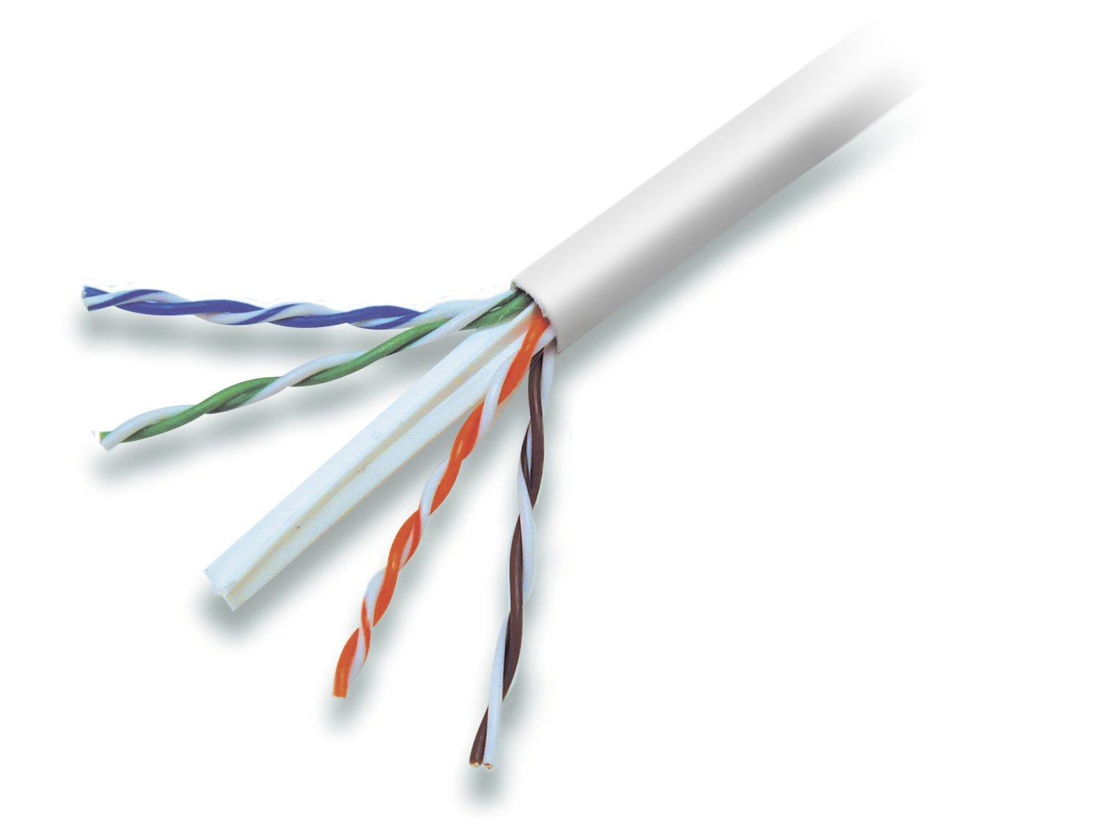 Belkin Cat6 Solid Bulk Cable Plenum (White)