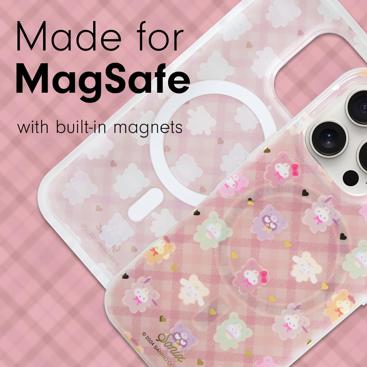 Sonix X Sanrio Case For Iphone 16 Pro | Compatible With Magsafe | 10Ft Drop Tested | Hello Kitty And Friends Latte Bear