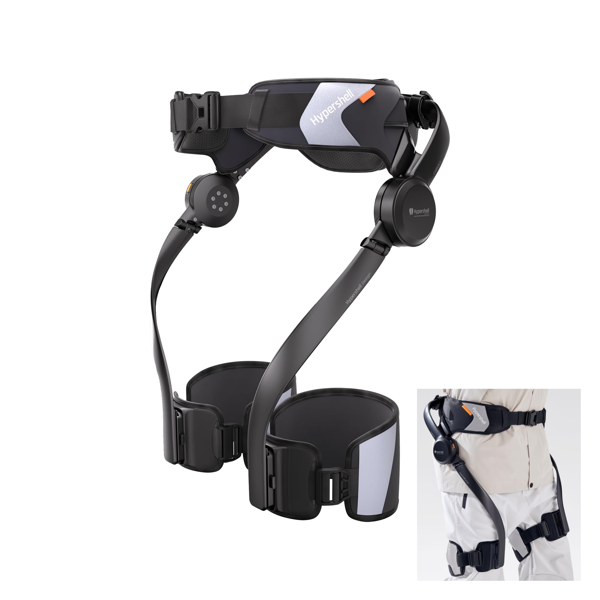 Hypershell Carbon X AI-Powered Wearable Exoskeleton(Anti-Cold Battery x 2)