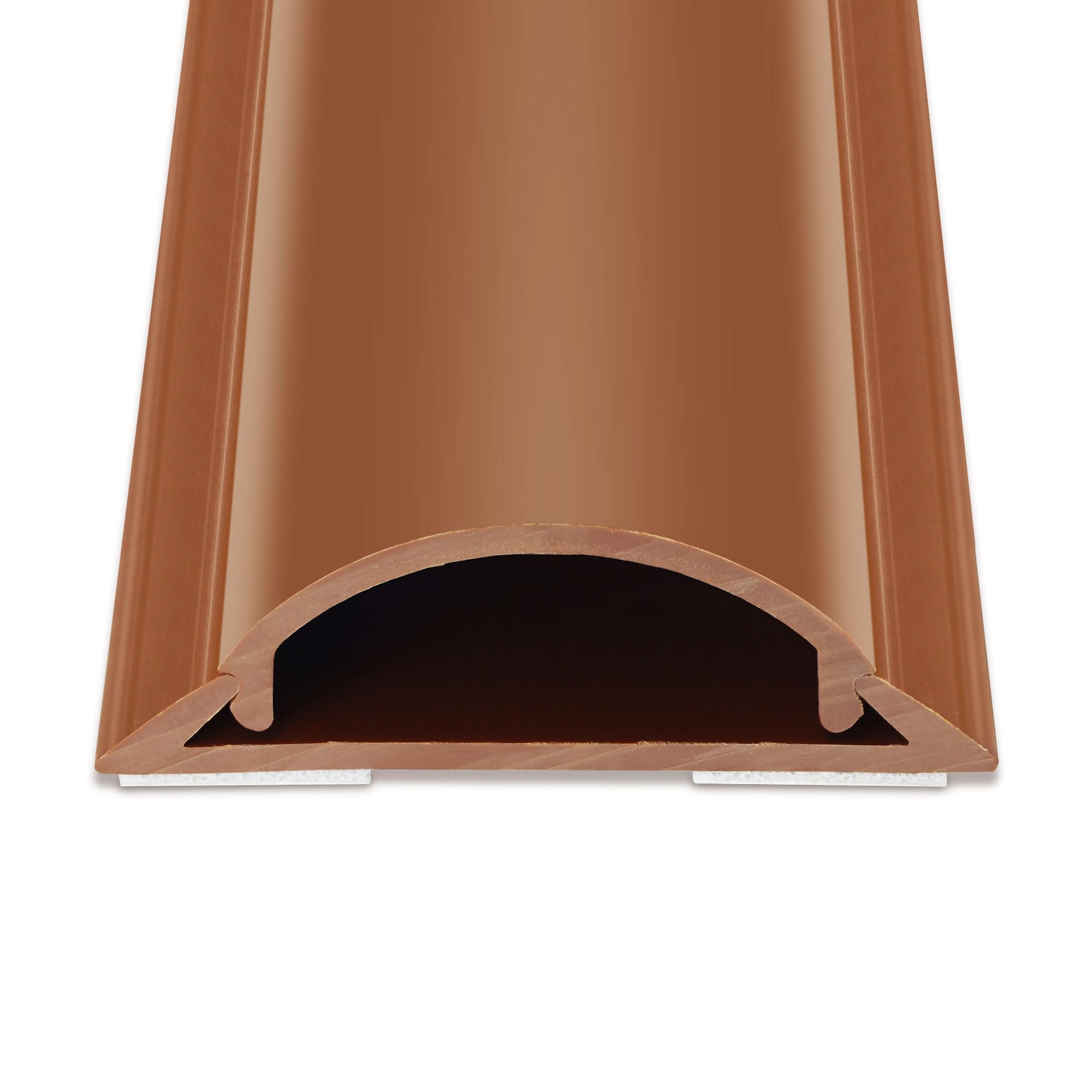 68In Cord Hider Floor, Large Capacity Floor Cord Cover, Hard Pvc Floor Wire Cover, Floor Cable Cover For Cable Management Floor,