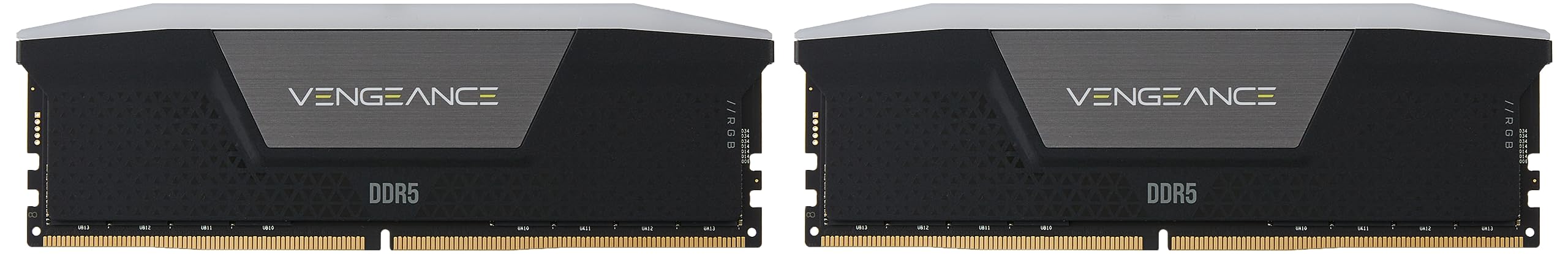 CORSAIR VENGEANCE RGB DDR5 RAM 64GB (2x32GB) 5200MHz CL40 Intel XMP iCUE Compatible Computer Memory - Black (CMH64GX5M2B5200C40)