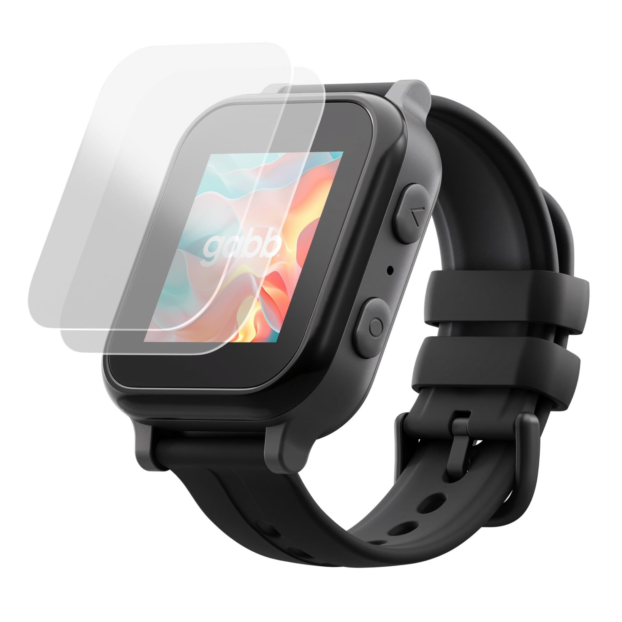 Gabb Watch 3/3E Screen Protector, Tempered Glass, Scratch Resistant, Protective Smart Watch Cover