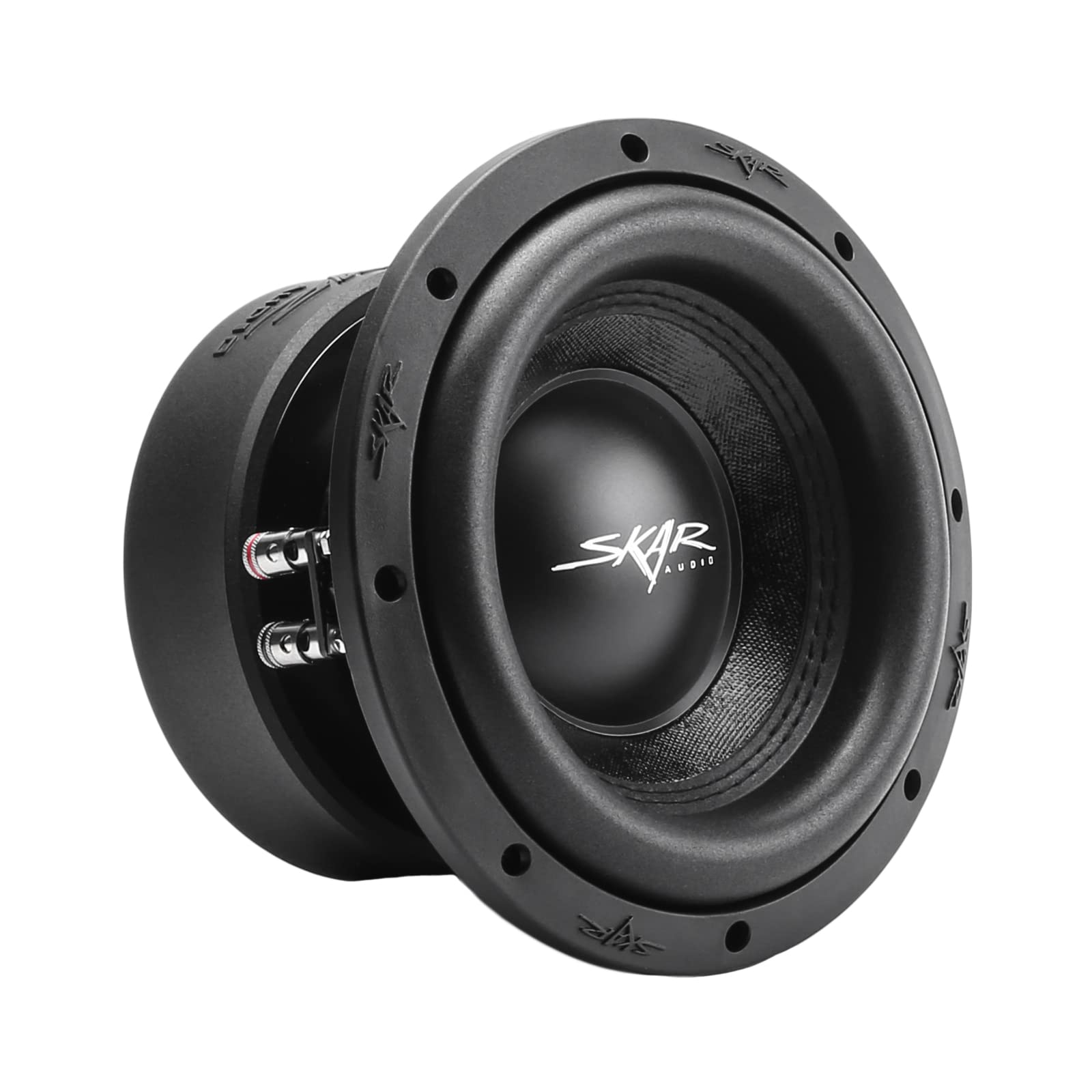 Skar Audio SVR-8 D4 8 800 Watt Max Power Dual 4 Ohm Car Subwoofer, 8 - Dual 4 Ohm