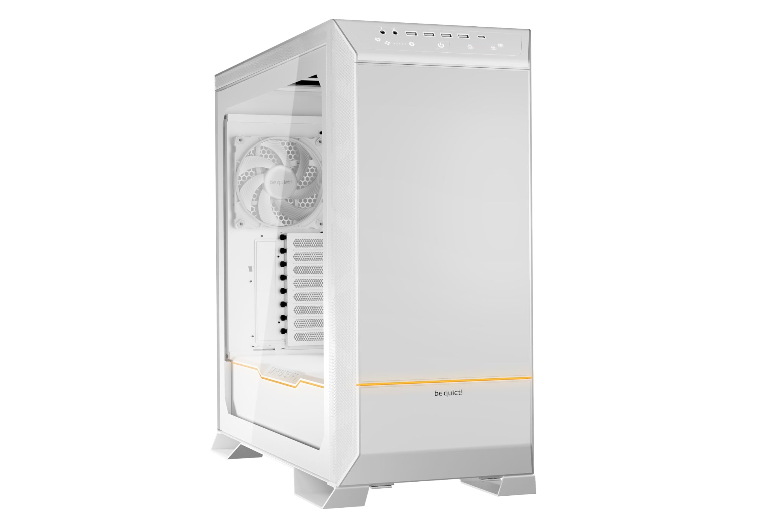 Be Quiet! Dark Base 701 | Midi Tower Pc Case | Mesh Front | Airflow Optimized | 3 Pre Installed Silent Wings 4 Fans | Argb Light