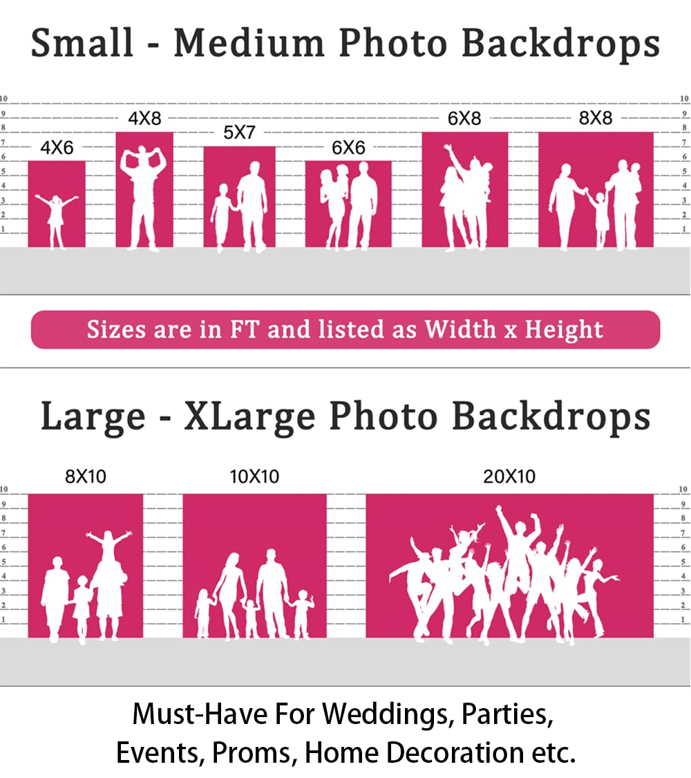 Shidianyi 4Ftx6Ft Fuchsia Pink Sequin Photo Backdrop, Wedding Photo Booth,Photography Background (Fuchsia Pink)