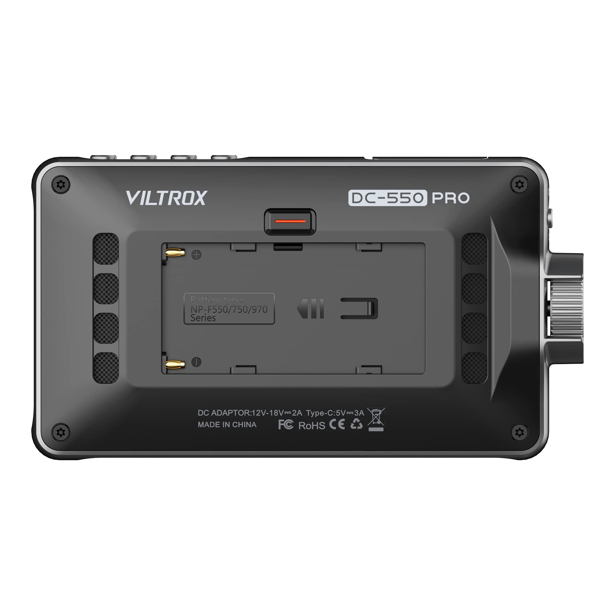 Viltrox 5.5 Inch 1200Nits 4K 10Bit Hdmi Field Monitor, Touchscreen 3D Lut Portable Video Field Monitor Kit With Battery, On Came