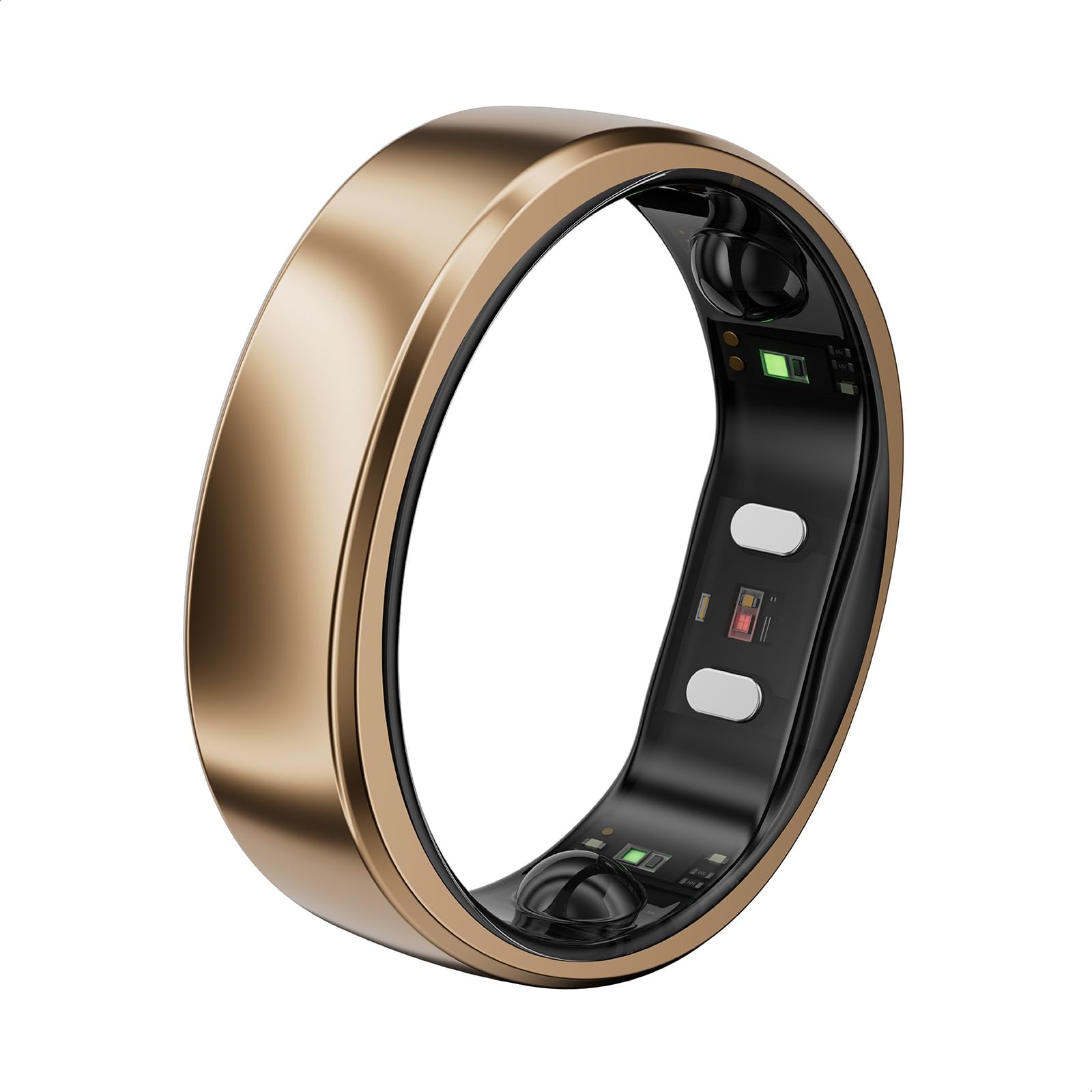 RingConn Gen 2 Air, Ultra-Thin AI Smart Ring, 10-Day Battery Life, Fitness/Sleep/Stress/HR Tracker for Women&Men, No App Fee for