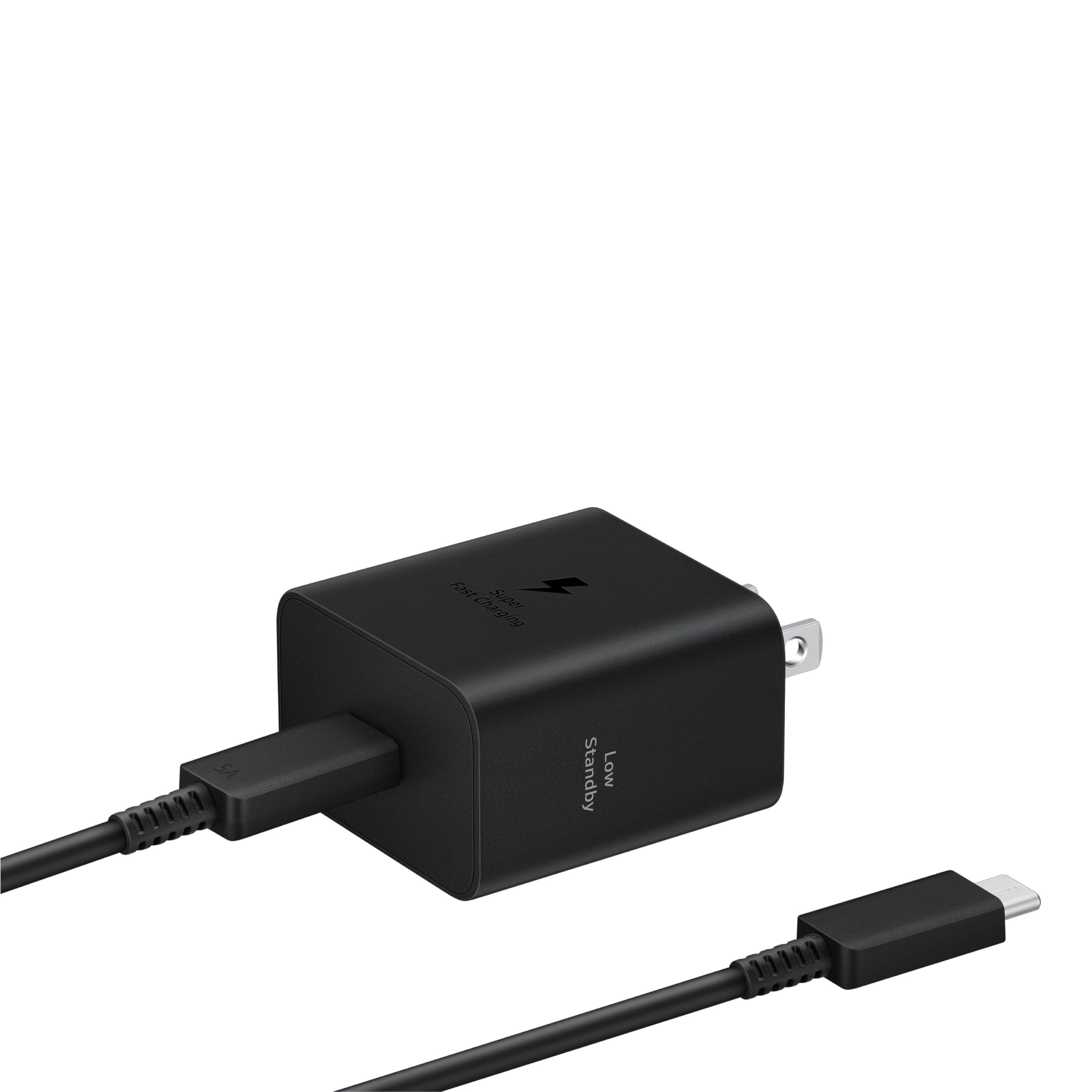 Samsung 45W Wall Charger Power Adapter With Cable Included, Super Fast Charging For Galaxy Phones, Tablets And Usb Type C Device