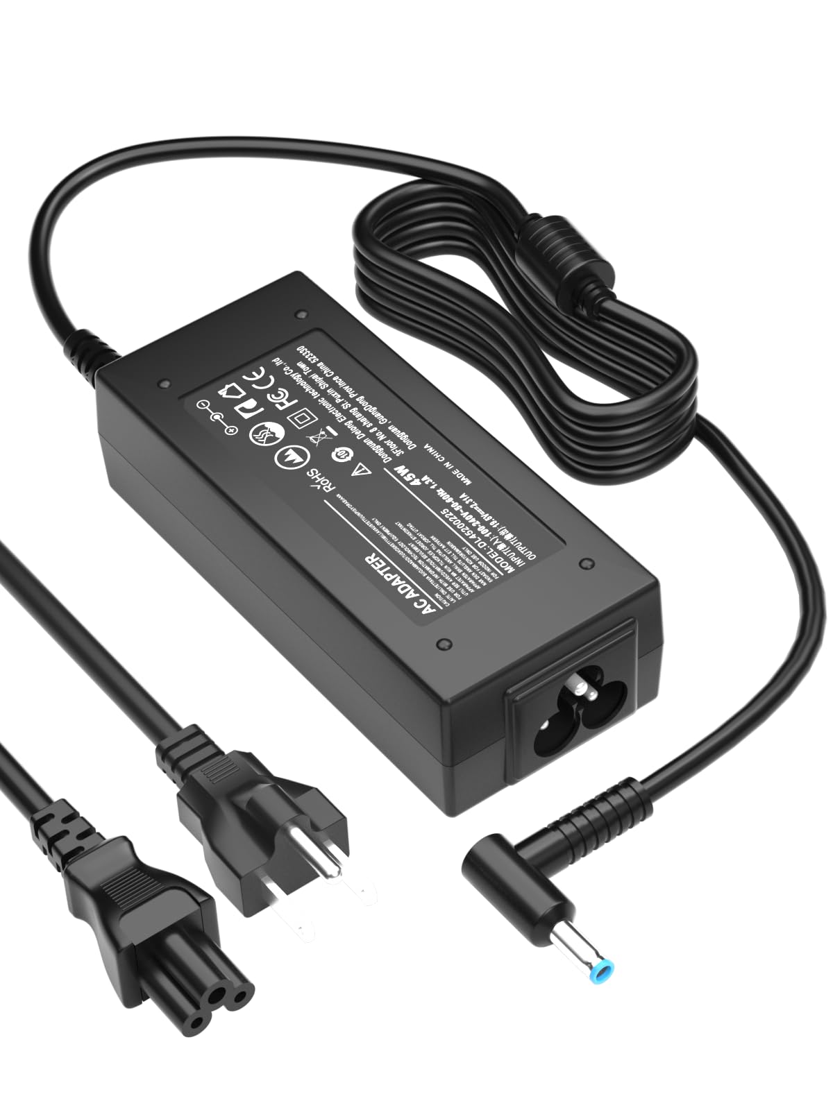 Abcurd 45W Charger Compatible with Hp HP 17 inch Laptop 17-byxxx 17-akxxx 17-anxxx 17-bsxxx 17-caxxx 17-cpxxx 17-cnxxx 17-GXXX 1