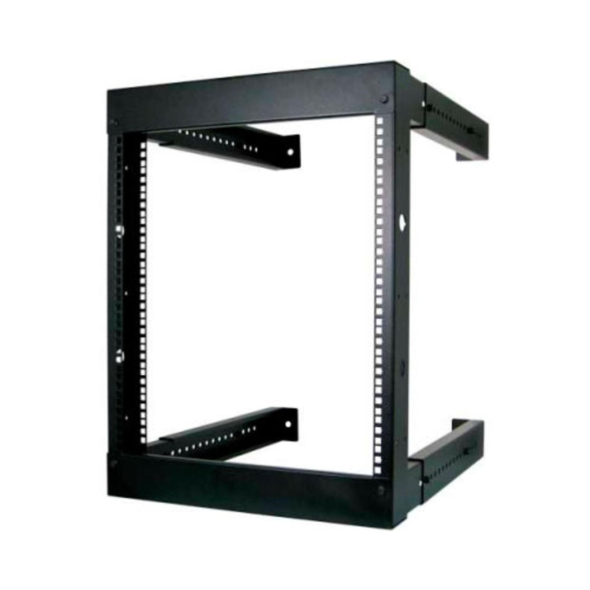 12U Open Wall Mount Frame Rack - Adjustable Depth 18'-30'