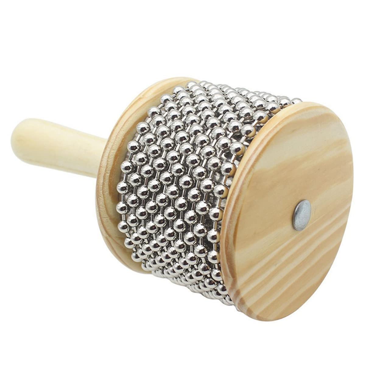 TOGEVAL Wooden Cabasa Percussion Instrument for Boys and Girls Lightweight Teaching Tool for Preschool Music Education Creates R