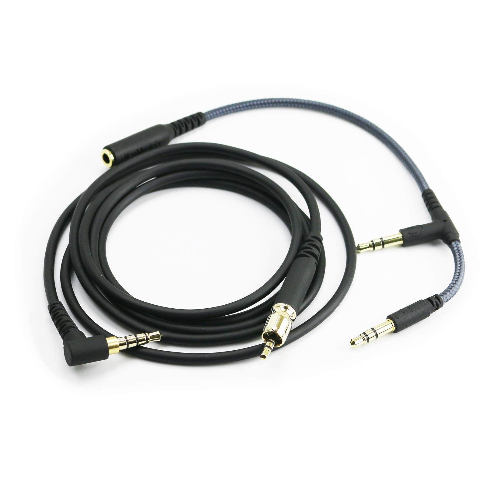 NewFantasia Replacement Audio Cable Compatible with EPOS H6Pro, GSP301, PC38X, GSP302, GSP602, GSP601, H3 Gaming Headsets 1.3m/4