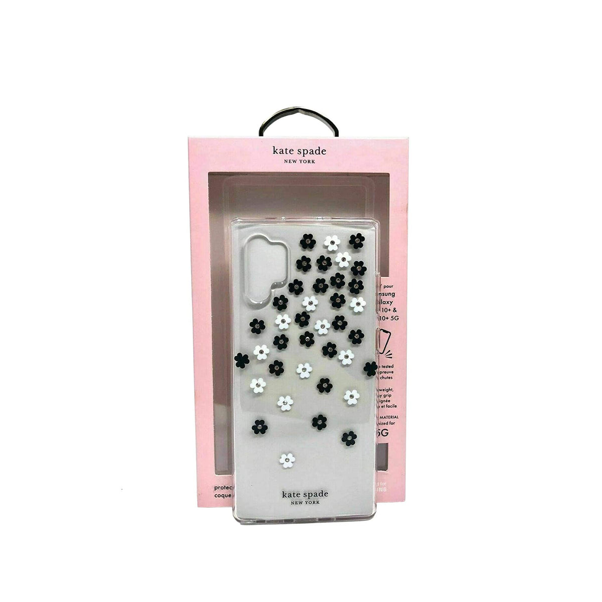 Kate Spade Ny Case For Samsung Galaxy Note 10+ Plus And Note 10 + 5G Scattered Flowers Clear