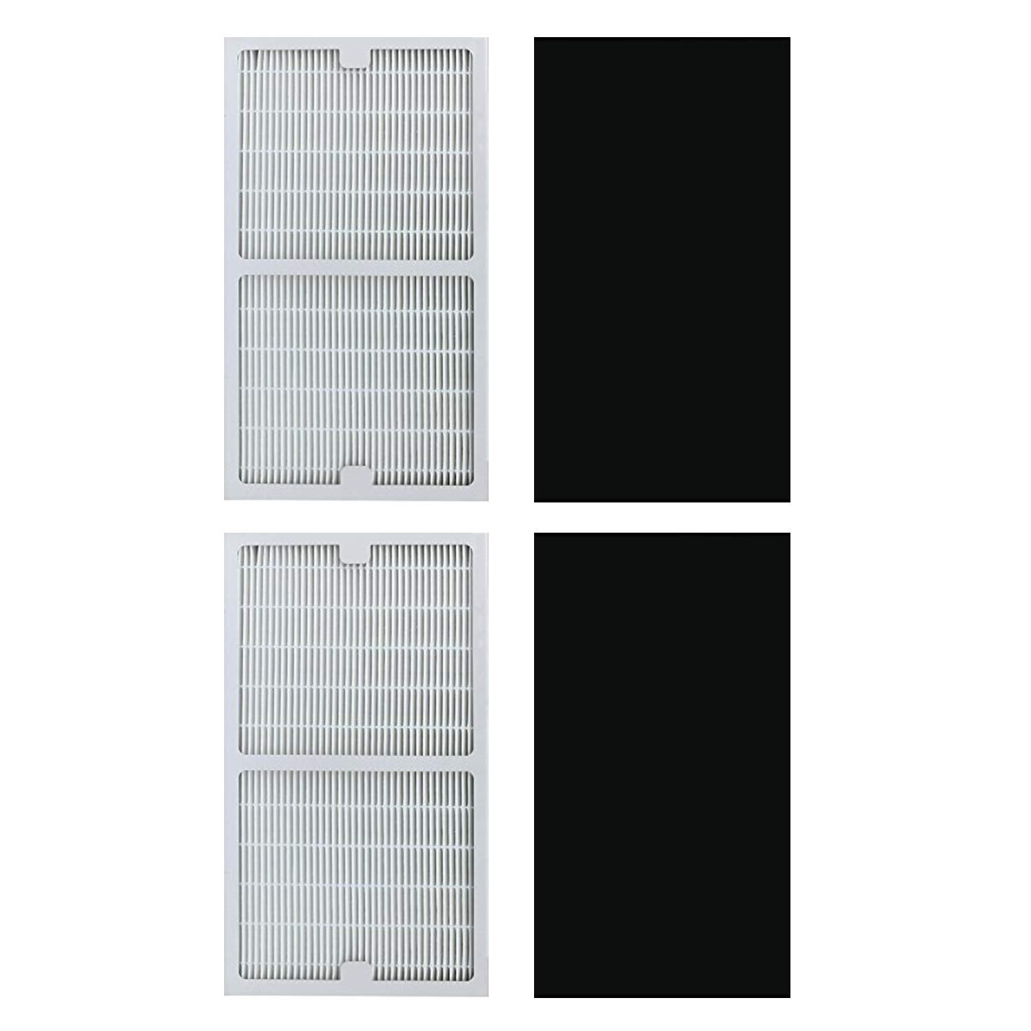 Replacement Idylis Air Purifier Filters C   2 Pack Hepa & Carbon Filter Set For Idylis Air Purifiers Iap 10 280, Iap 10 200, Par