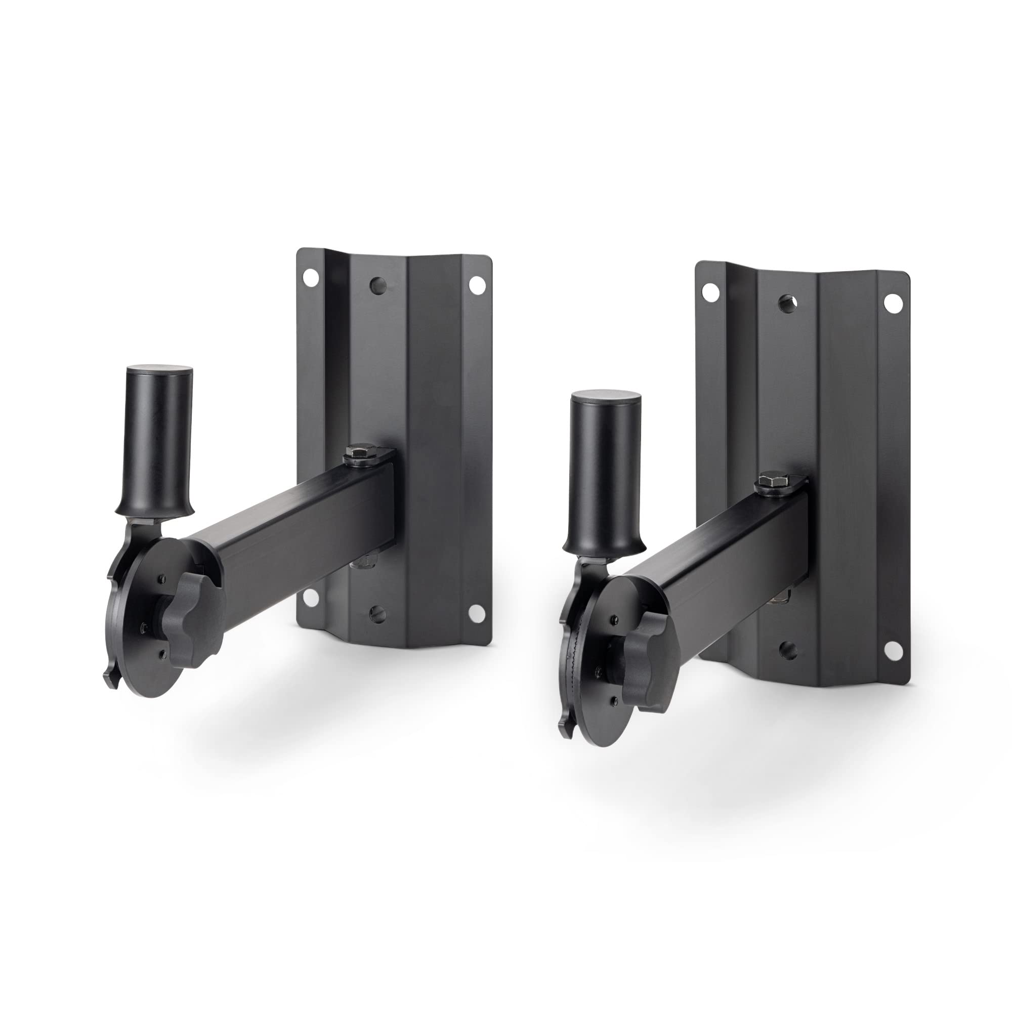 Casafoyer Adjustable WallMount Speaker Brackets  HeavyDuty Steel, Pair ( Pack of 2 )