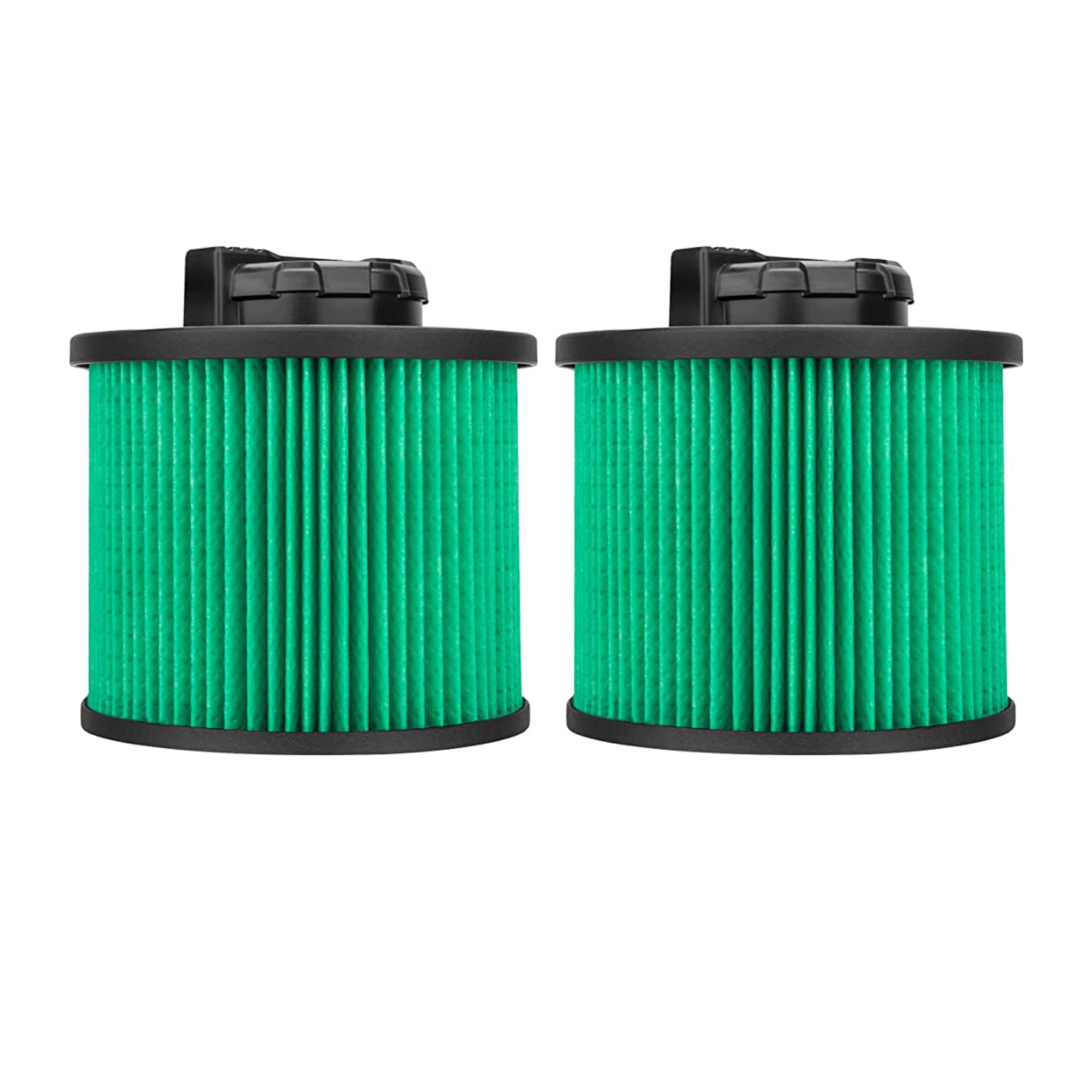 2 Pack Dxvc4003 Replacement Filters For Dewalt 4 Gallon Dxv04T, Dxv05P, Dxv05S, Dxv08S, Dxv06G Wet/Dry Vac Cleaners, Washable &