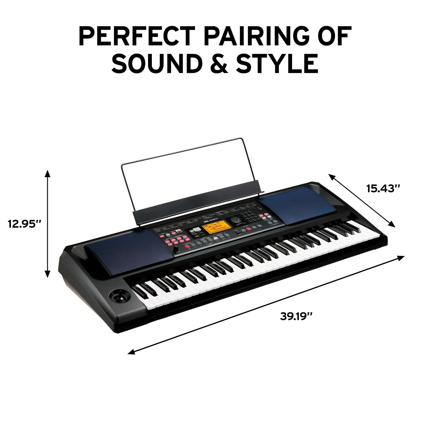 Korg, 61 Key Portable Keyboard (Ek50U)