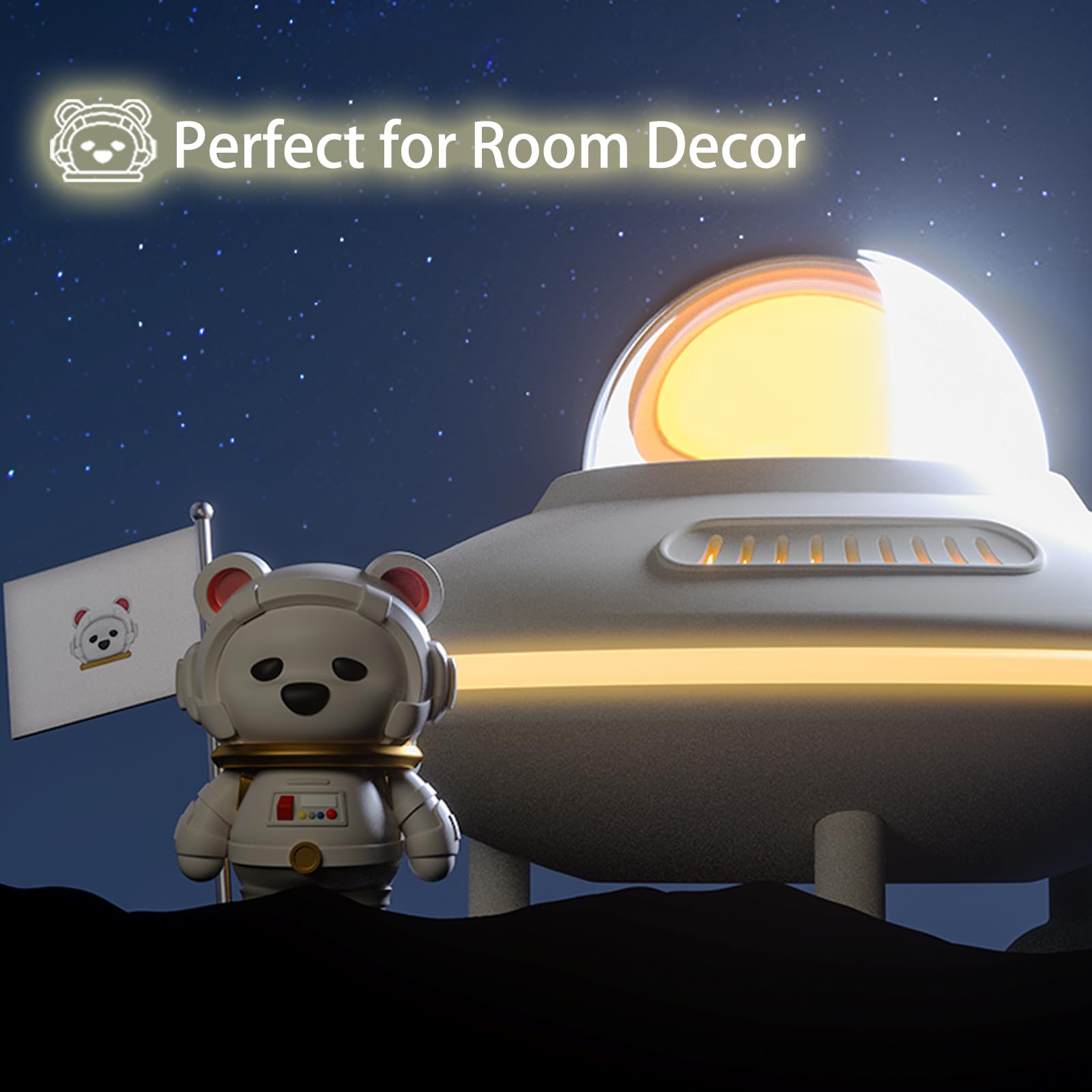 Mini Speaker, Wireless Speaker With Lights, Cute Bluetooth Speaker For Teen Room Decor, Bluetooth 5.4, Usb Disk&Aux&Tf Card Input, Birthday Gifts For Women, Teen Girl Gifts Trendy Stuff   Beige