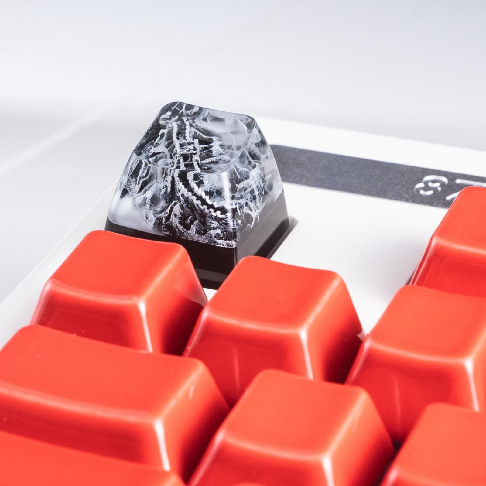 Redqin Artisan Keycaps The Great Wall Artisan Keycap Handmade Keycap Artisan Escape Keycap Resin Keycap For Mechanical Keyboard