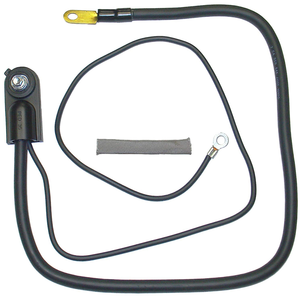 Acdelco Professional 2Sd33Xa Negative Side Terminal Battery Cable With Auxiliary Leads