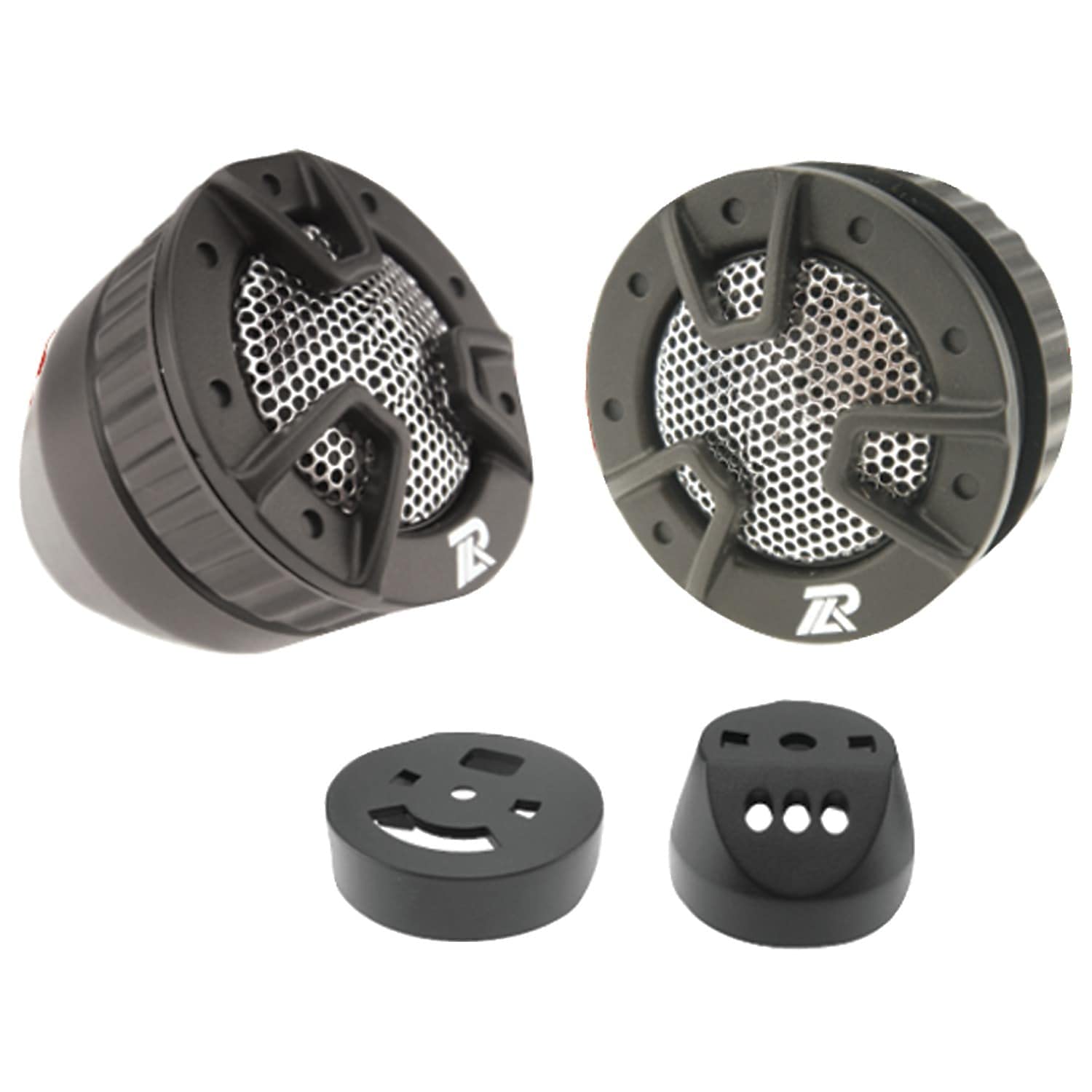 Power Acoustik Nb-4 250-Watt 4-Way Mount Car Tweeters