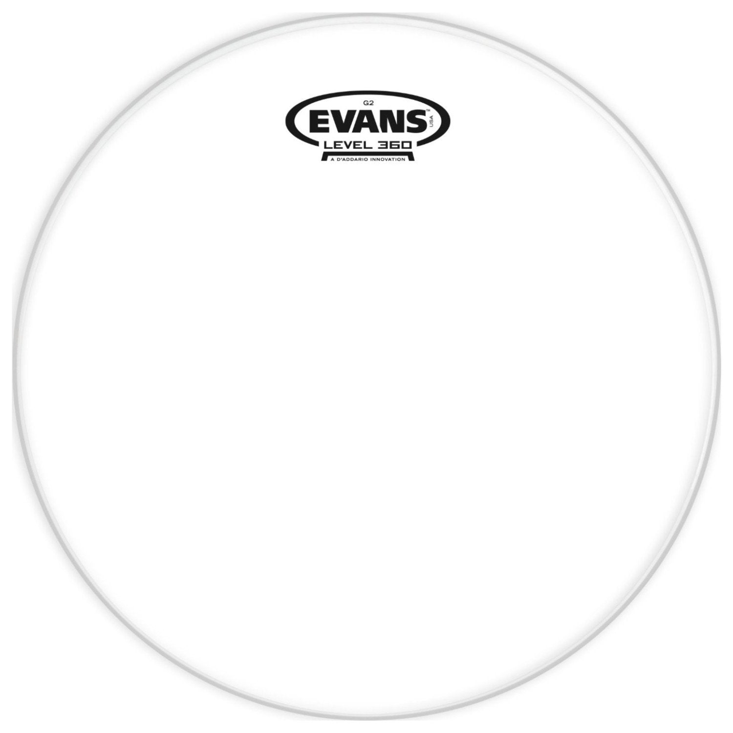 Evans Drum Heads - G2 Clear Tom Drumhead, 16 Inch