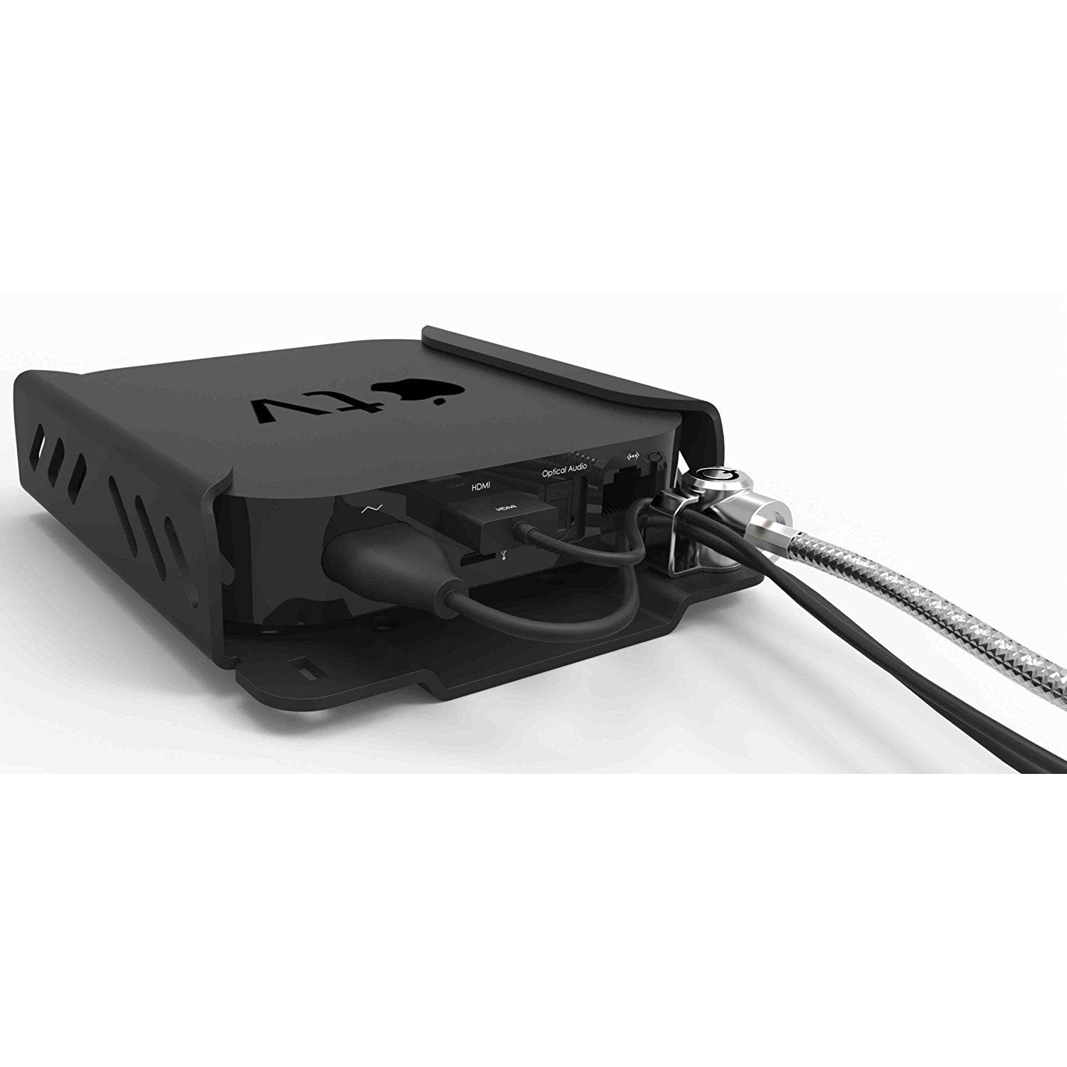 Maclocks Atven73 Apple Tv Security Mount Enclosure (Black)