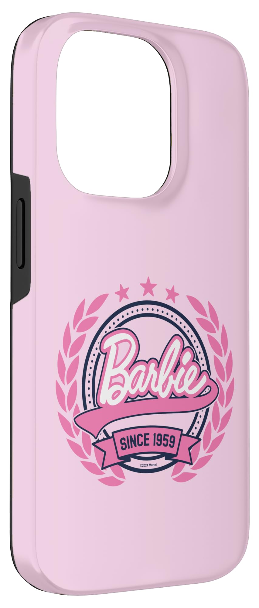 Iphone 14 Pro Barbie   Varsity Collegiate Seal Since 1959 Logo Case