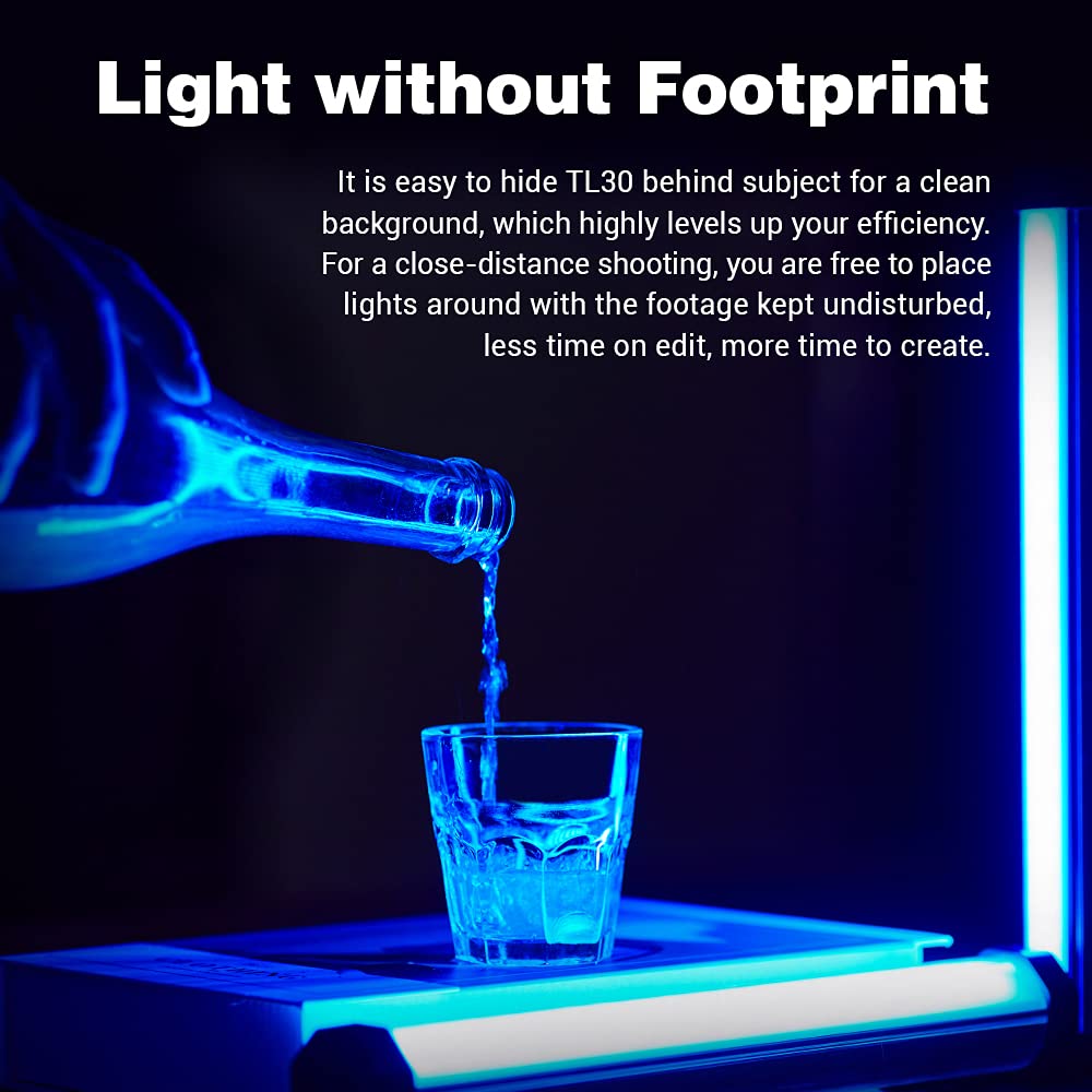 Godox Tl30 Rgb Tube Light Led Light 8W 2700K 6500K Built In Lithium Battery Smartphone App Control (Single Lamp) (Godox Tl30)