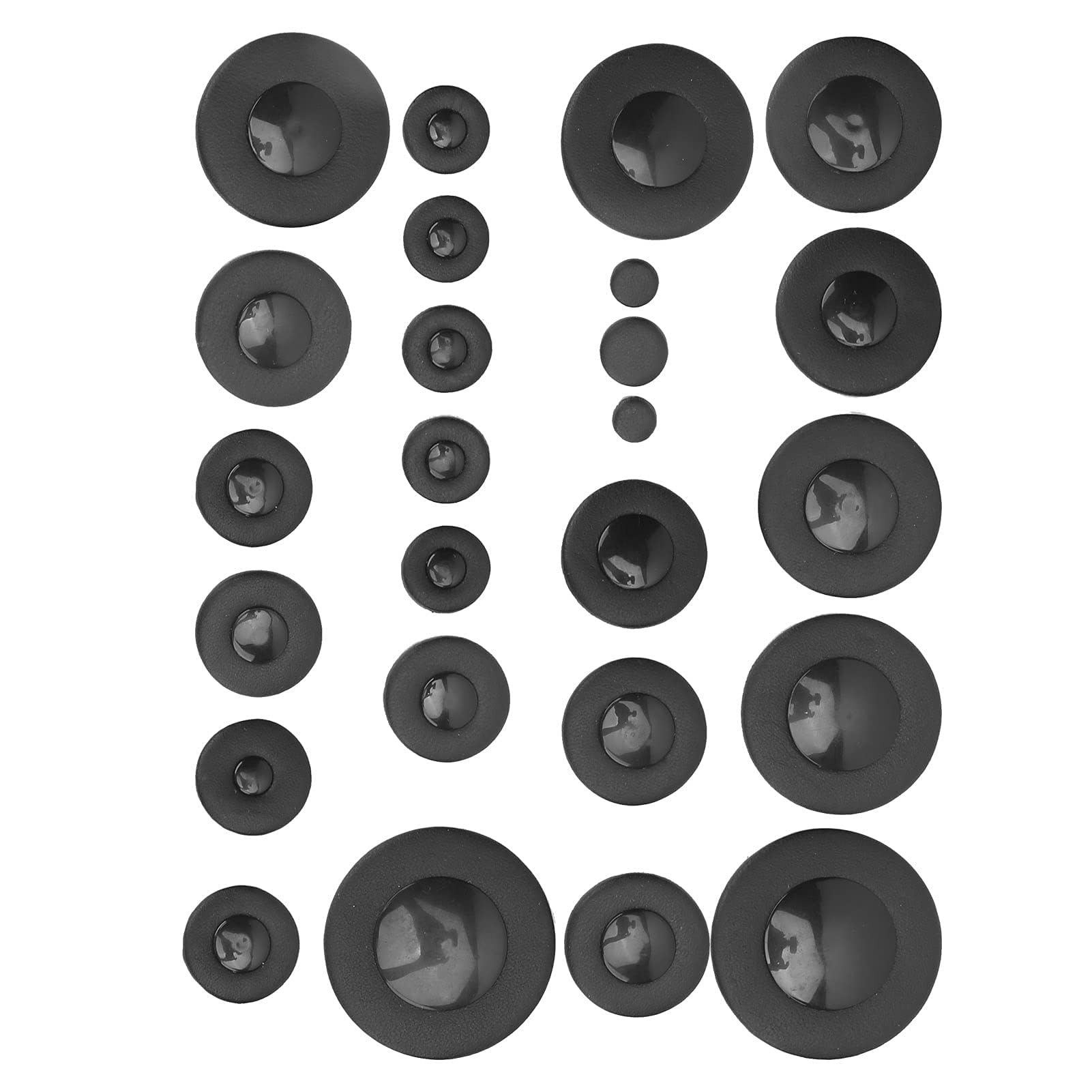 25Pcs Alto Saxophone Leather Pads Replacement Alto Sax Pads Set Saxophone Repair Parts Saxophone Sax Leather Pads For Alto Saxop